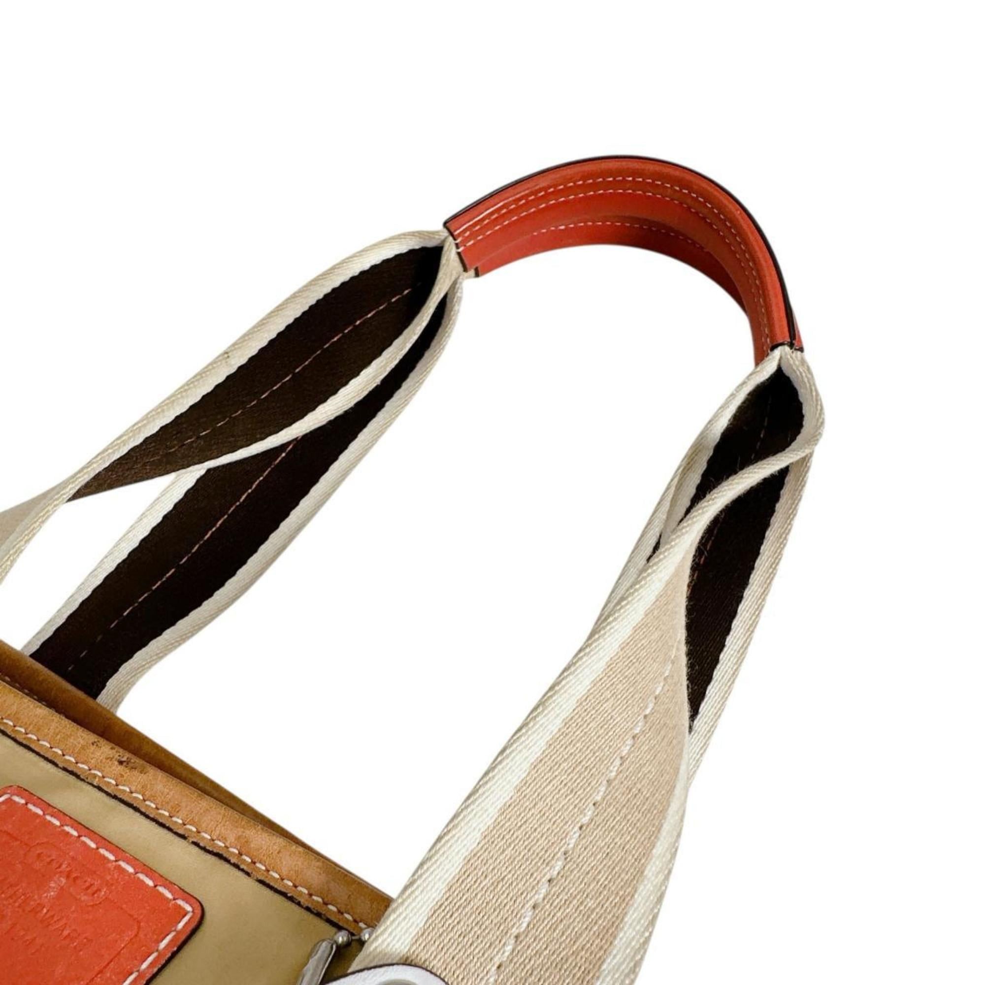 Coach Coach Signature Nylon Tote Bag in Gold (MO682-10663) Size ONE SIZE - 13 Thumbnail