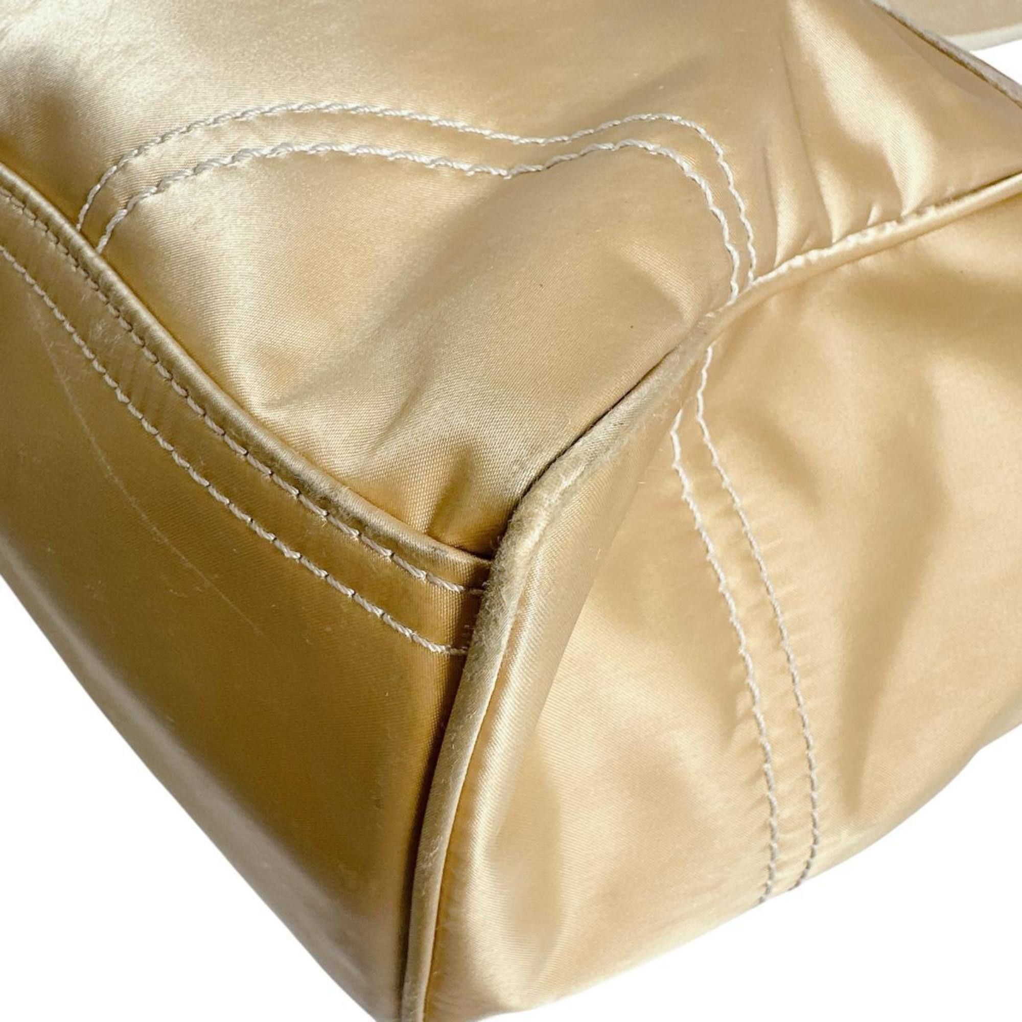 Coach Coach Signature Nylon Tote Bag in Gold (MO682-10663) Size ONE SIZE - 7 Thumbnail