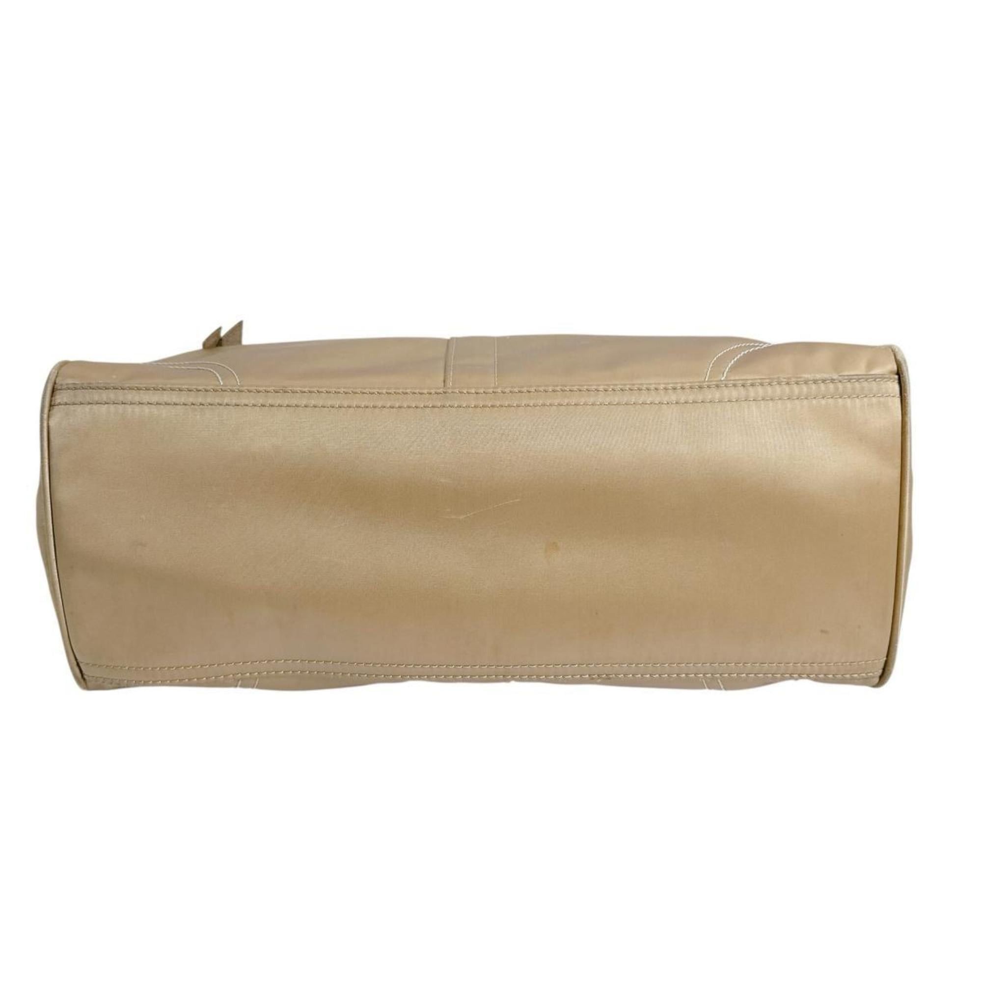 Coach Coach Signature Nylon Tote Bag in Gold (MO682-10663) Size ONE SIZE - 4 Thumbnail