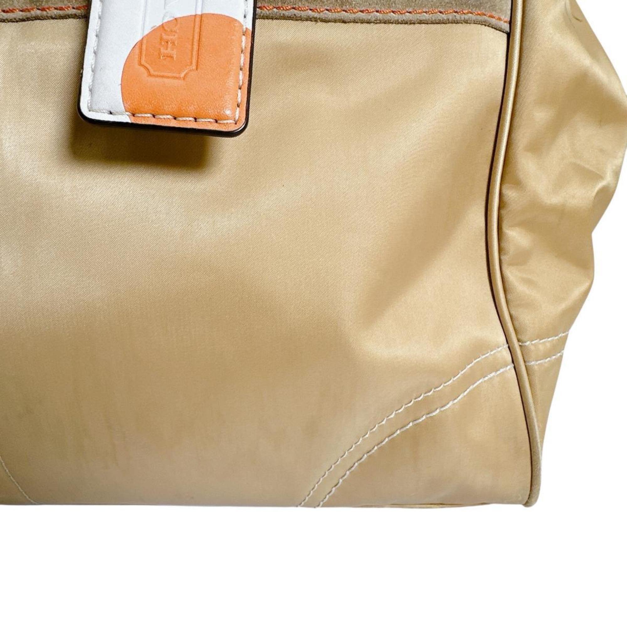 Coach Coach Signature Nylon Tote Bag in Gold (MO682-10663) Size ONE SIZE - 11 Thumbnail