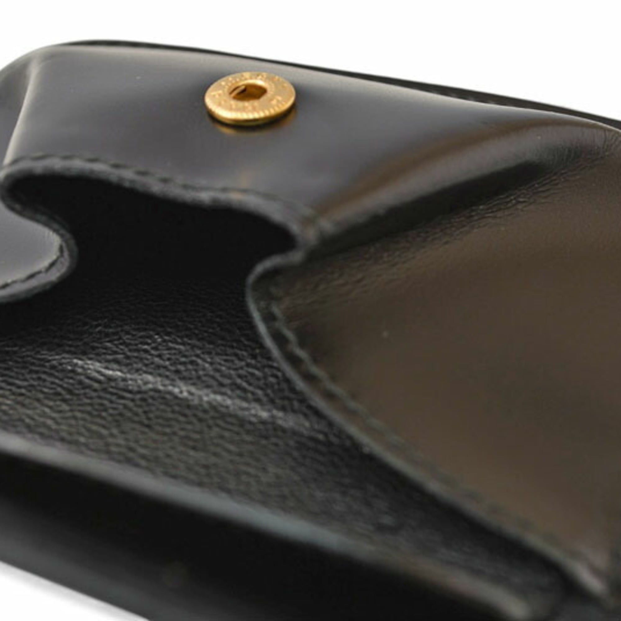 Gucci Gucci coin case, black leather wallet, 030 2091 Size ONE SIZE - 8 Thumbnail