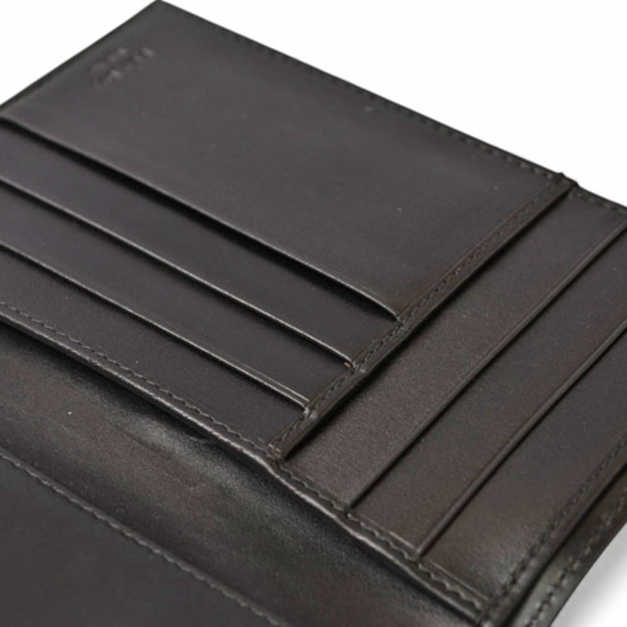 Prada Prada Tri-fold Wallet 1M0510 Logo Jacquard Leather Beige Black Size ONE SIZE - 9 Thumbnail