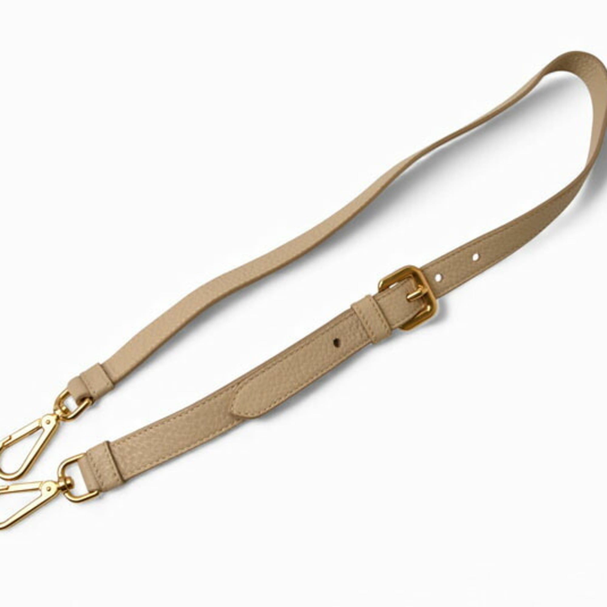 Prada Prada VIT DAINO 2-way tote/shoulder bag in beige deerskin with strap. Size ONE SIZE - 16 Thumbnail