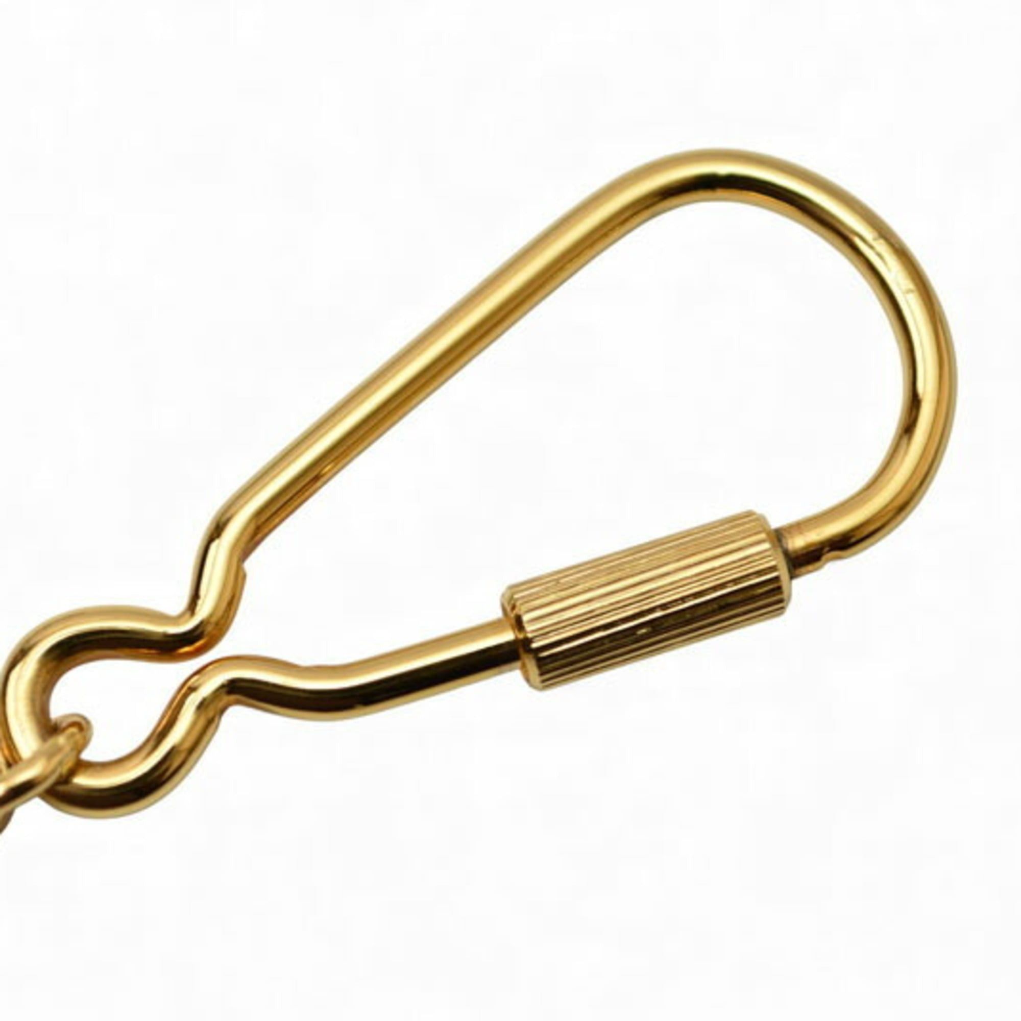 Gucci Gucci Key Ring Keychain GUCCI Gold Sherry Line GG Size ONE SIZE - 4 Thumbnail