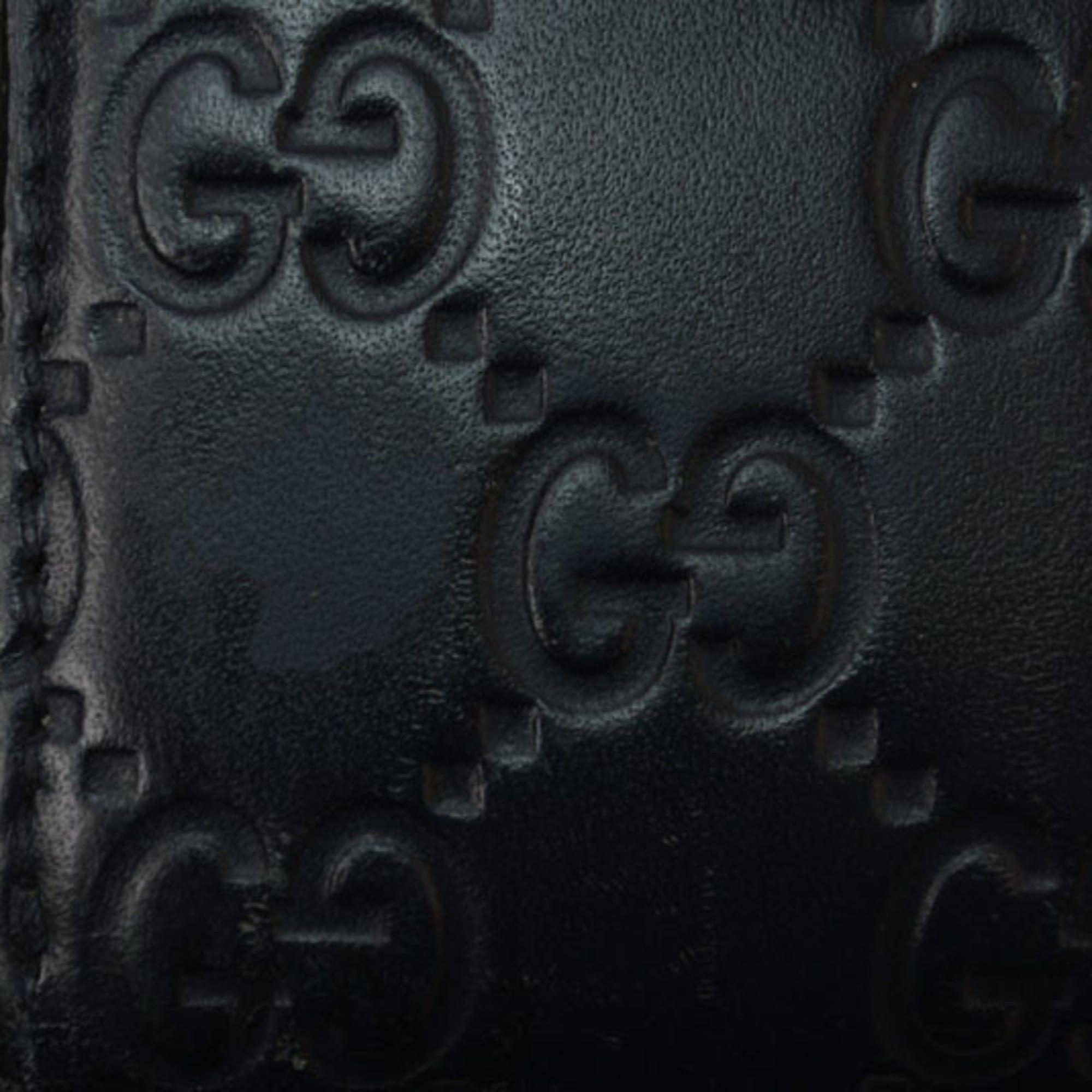 Gucci Gucci Wallet, GUCCI Long Round, Web Line, Guccissima, Dark Navy, Red, 408831 Size ONE SIZE - 8 Thumbnail