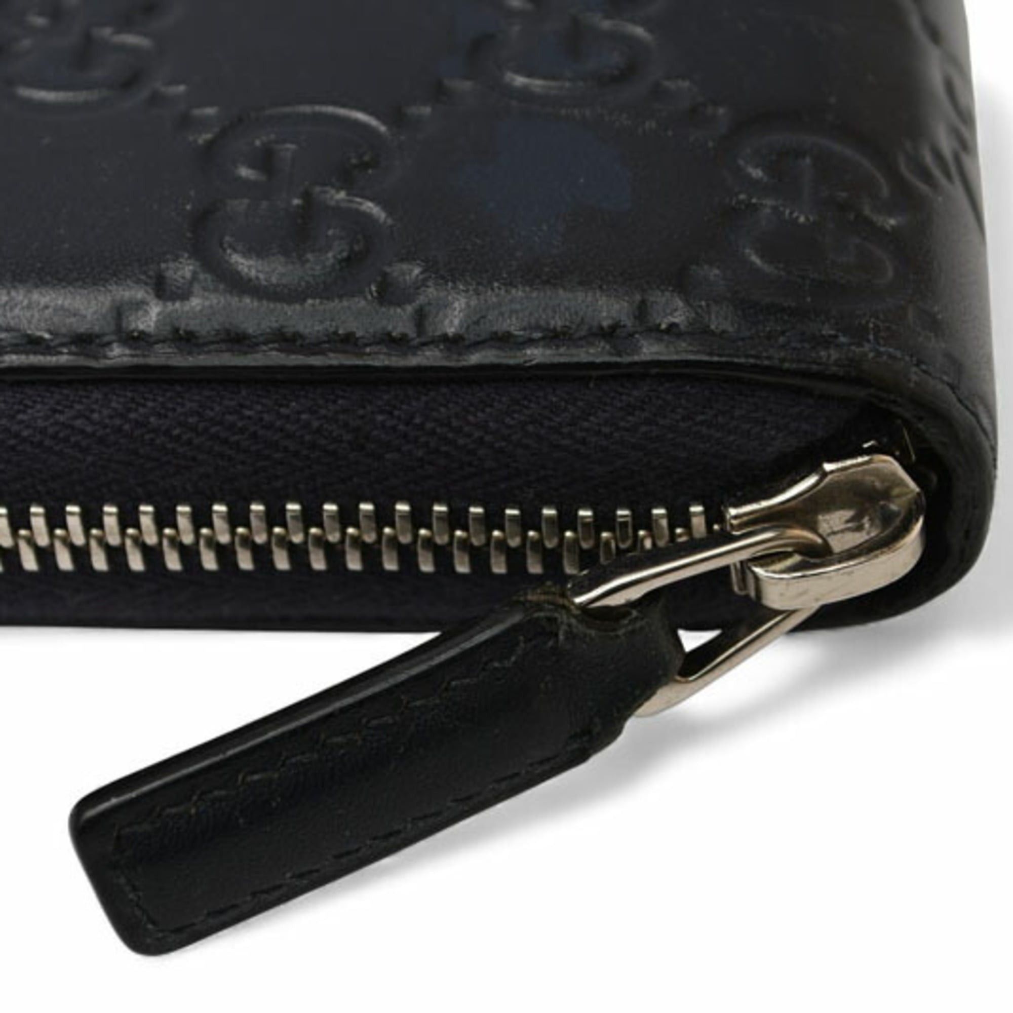 Gucci Gucci Wallet, GUCCI Long Round, Web Line, Guccissima, Dark Navy, Red, 408831 Size ONE SIZE - 5 Thumbnail