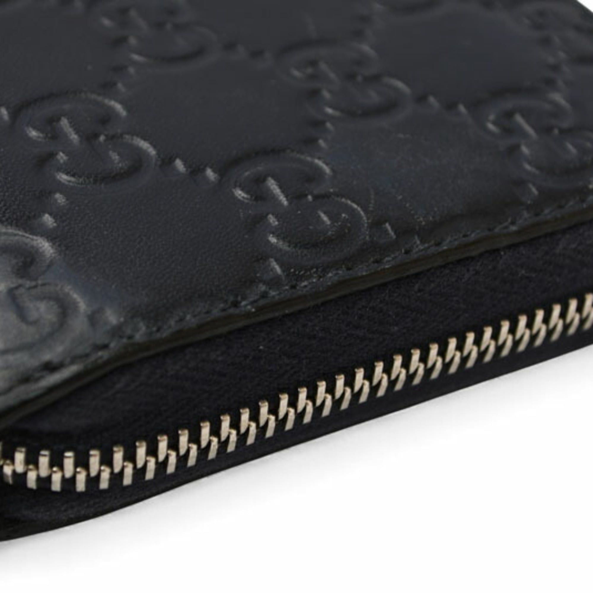 Gucci Gucci Wallet, GUCCI Long Round, Web Line, Guccissima, Dark Navy, Red, 408831 Size ONE SIZE - 6 Thumbnail