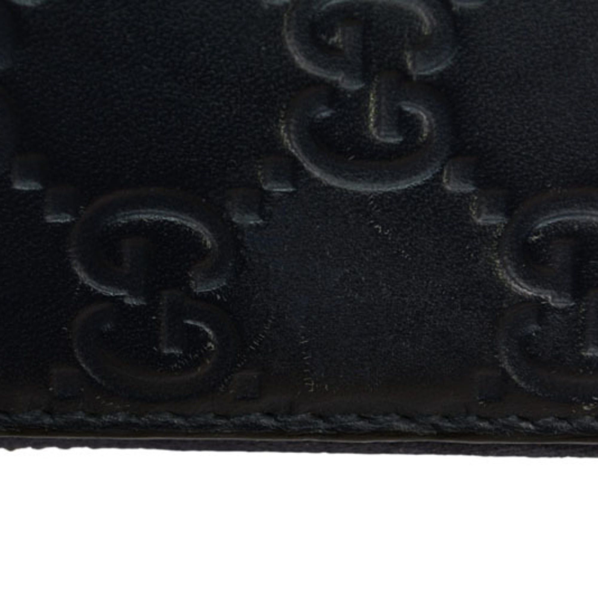 Gucci Gucci Wallet, GUCCI Long Round, Web Line, Guccissima, Dark Navy, Red, 408831 Size ONE SIZE - 7 Thumbnail