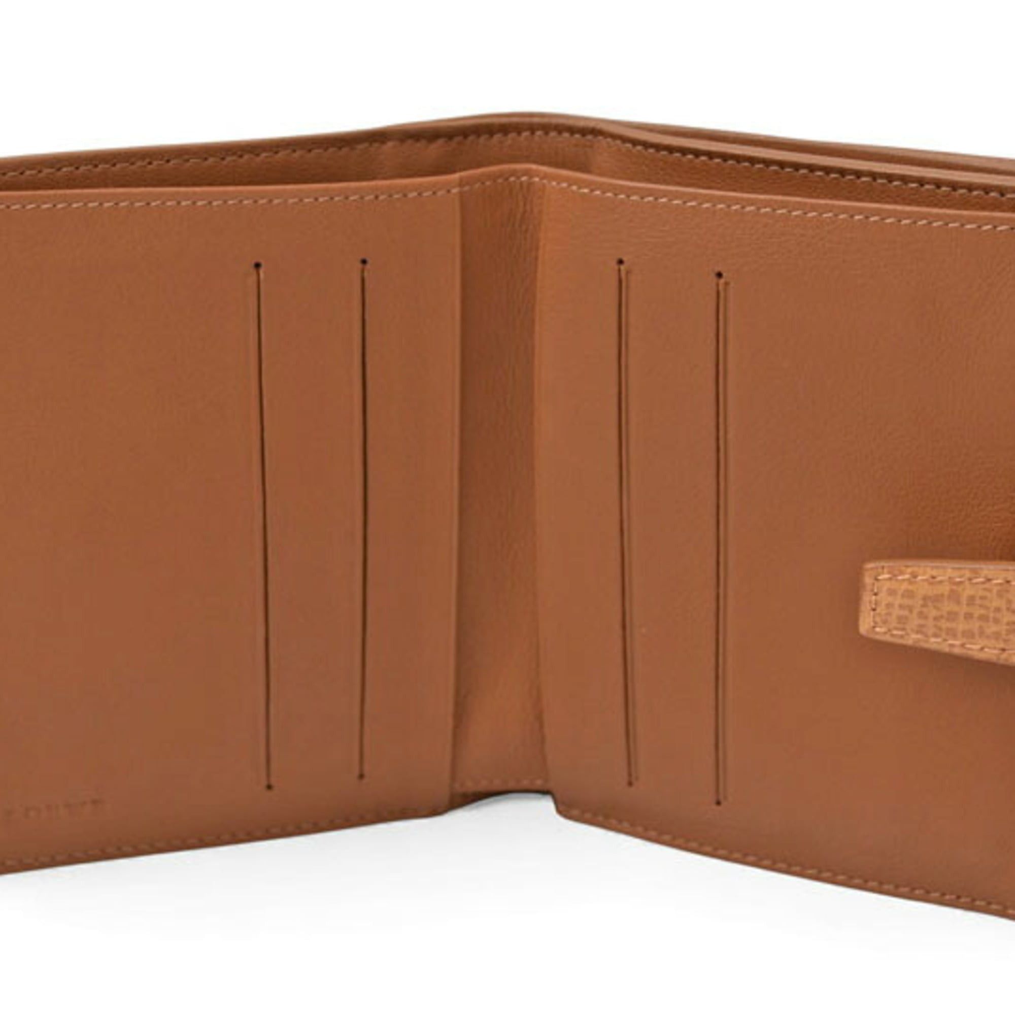Loewe LOEWE Anagram Trifold Wallet in Caramel Size ONE SIZE - 7 Thumbnail