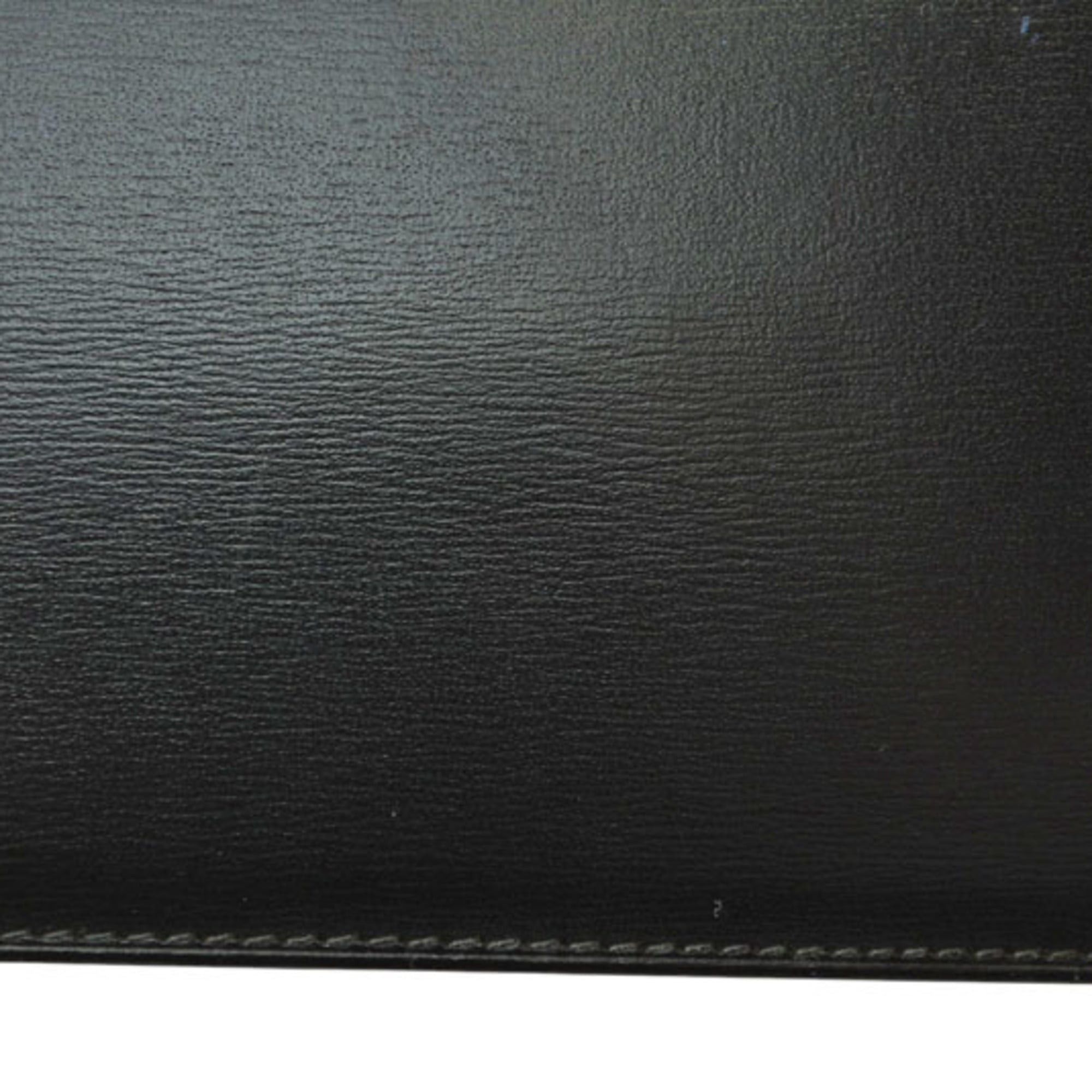 Cartier Cartier Pasha Card Case, Business Holder, Pass Calfskin Leather, Black, L3000132 Size ONE SIZE - 10 Thumbnail