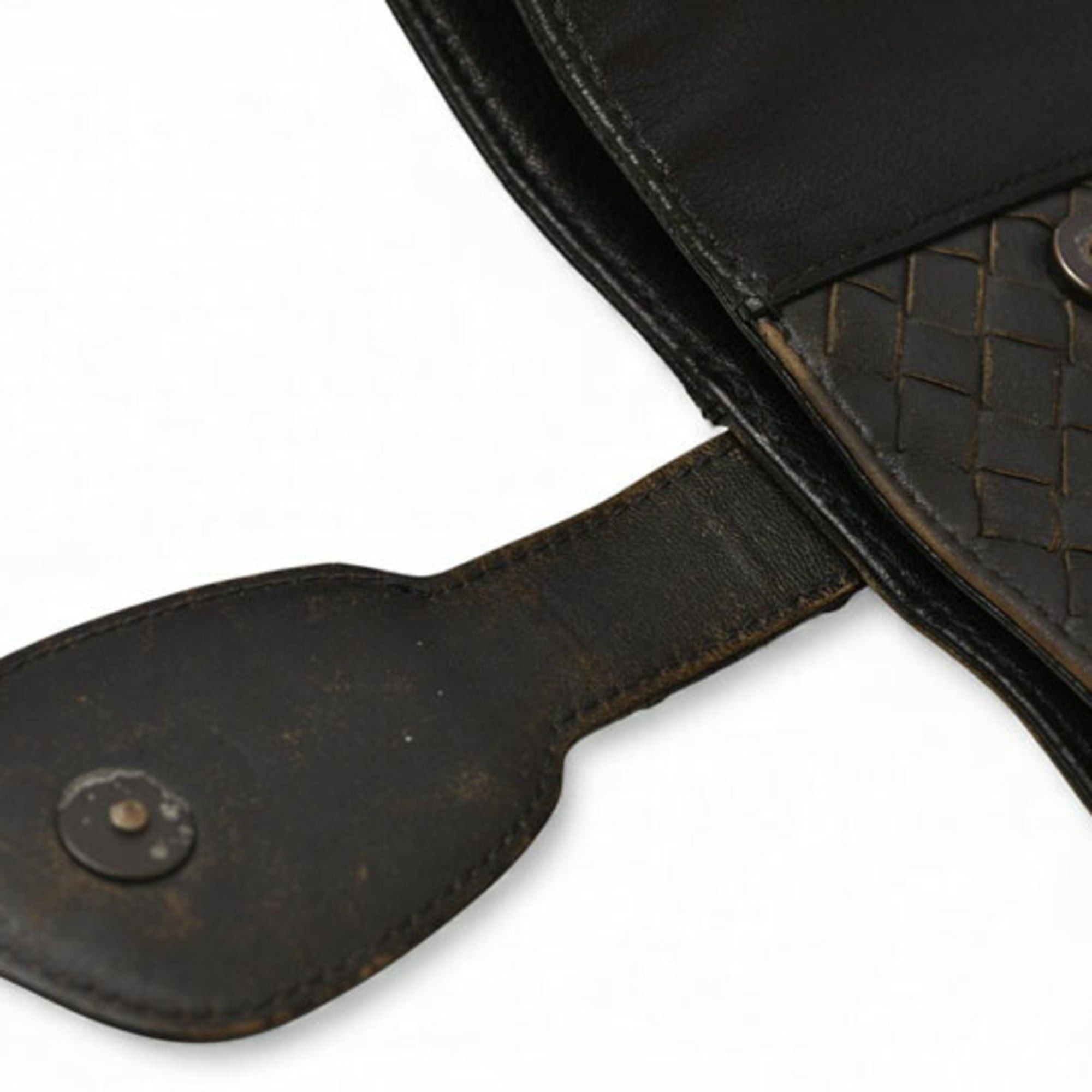 Bottega Veneta Bottega Veneta Shoulder Bag, Crossbody Intrecciato VN, Black/Gray Size ONE SIZE - 14 Thumbnail