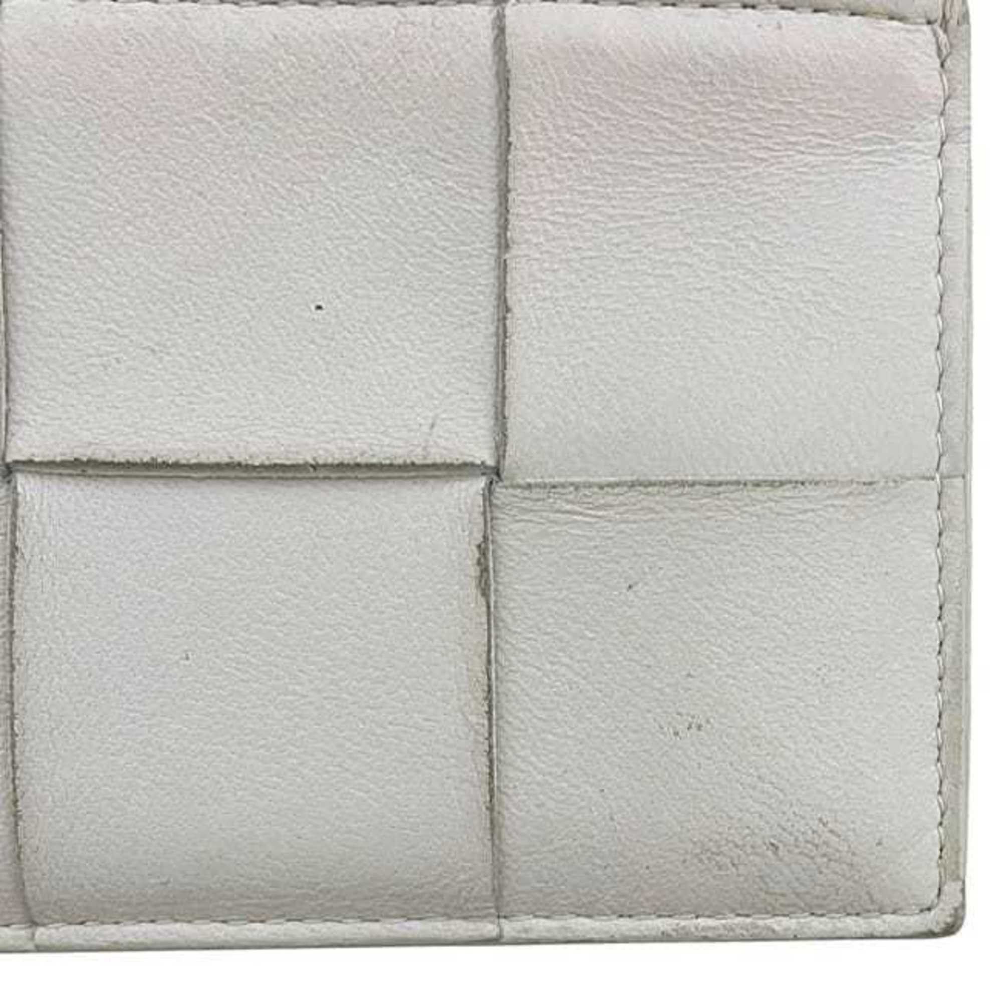 Bottega Veneta Bottega Veneta Coin Case ec-24609 White Cassette 679843 Purse Leather P01931123D BOTTEGA VENETA Mini Card Holder Intrecciato Pattern Men's Women's Size ONE SIZE - 6 Thumbnail