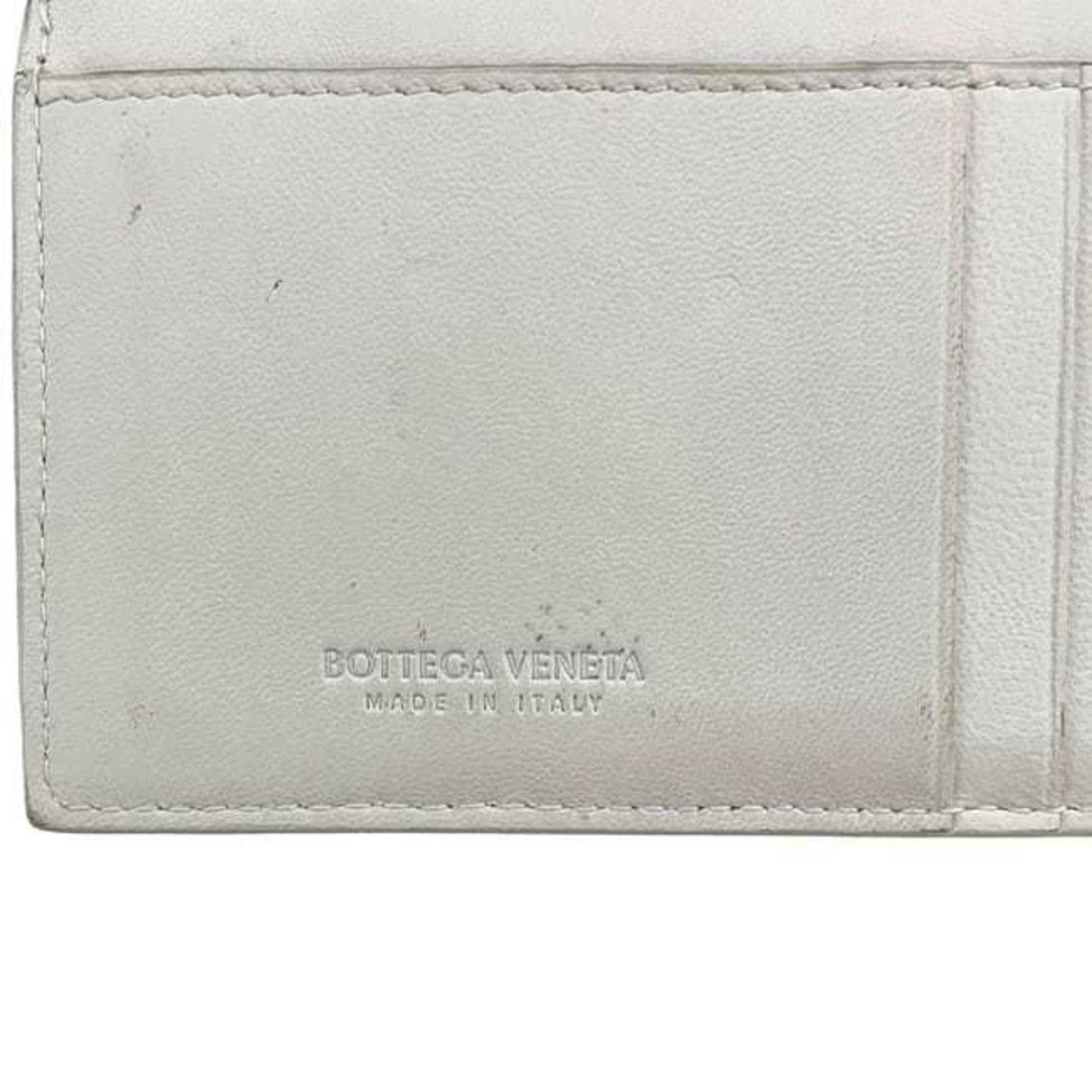 Bottega Veneta Bottega Veneta Coin Case ec-24609 White Cassette 679843 Purse Leather P01931123D BOTTEGA VENETA Mini Card Holder Intrecciato Pattern Men's Women's Size ONE SIZE - 5 Thumbnail