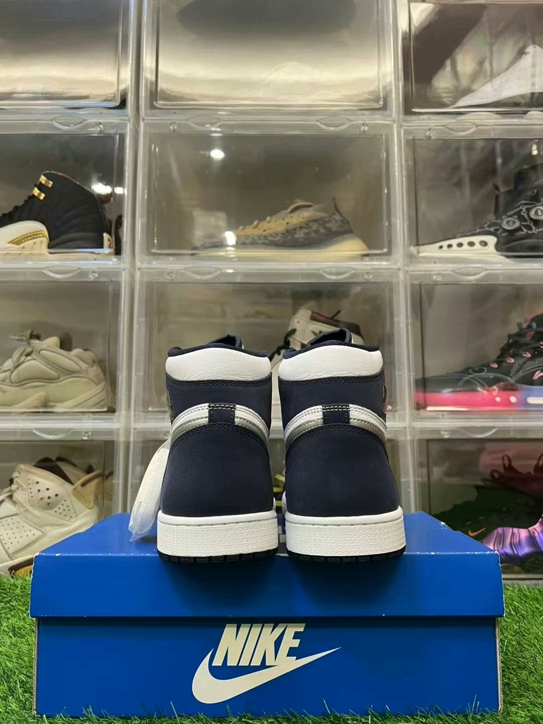 Adidas aj1 Japan Exclusive Midnight Blue Sneakers Size US 11 / EU 44 - 5 Thumbnail