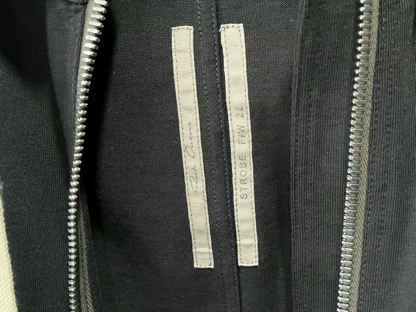 Rick Owens oversized black zip-up hoodie by Rick Owens Size US M / EU 48-50 / 2 - 6 Thumbnail