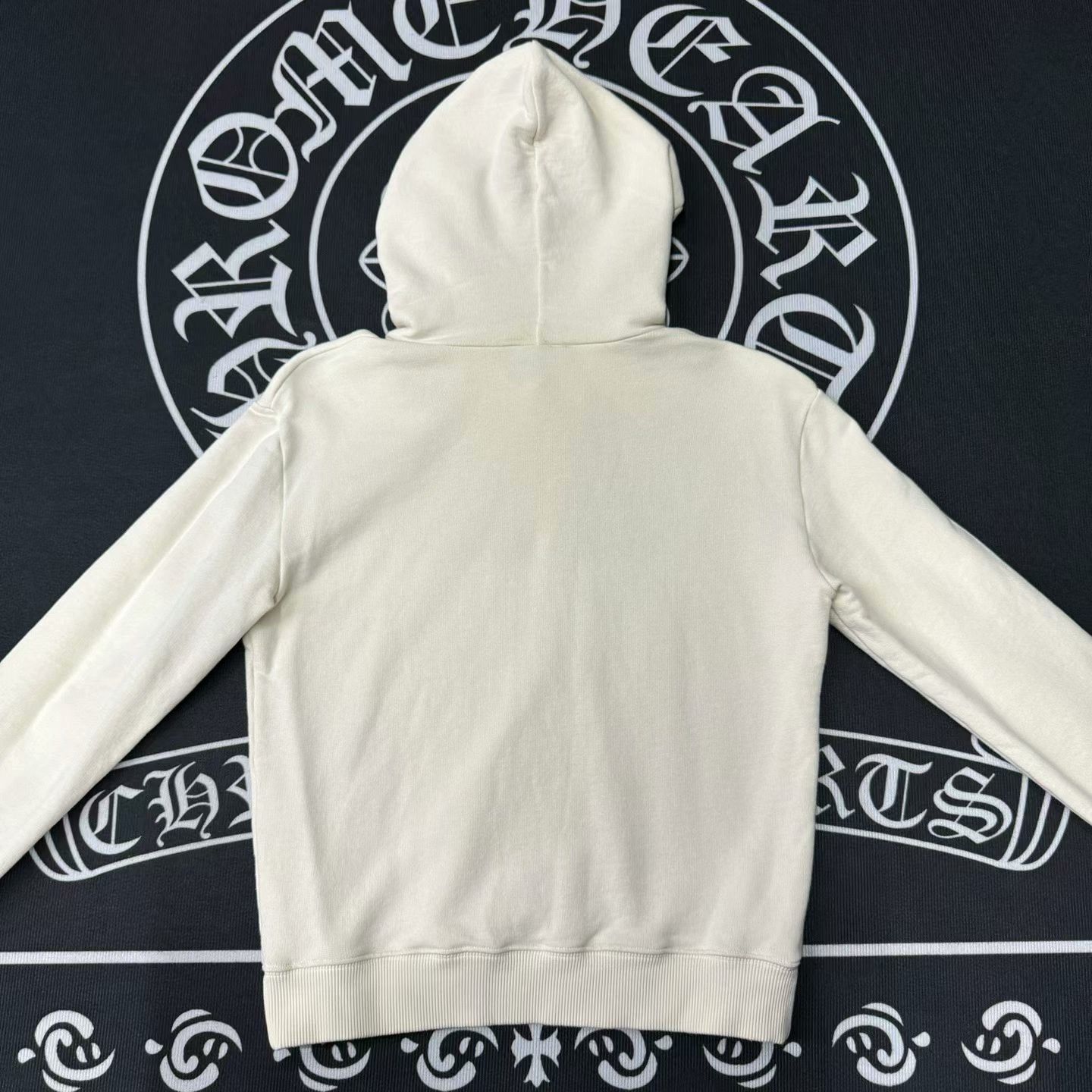 Saint Laurent Paris white hoodie with palm tree print Size XS / US 0-2 / IT 36-38 - 3 Thumbnail