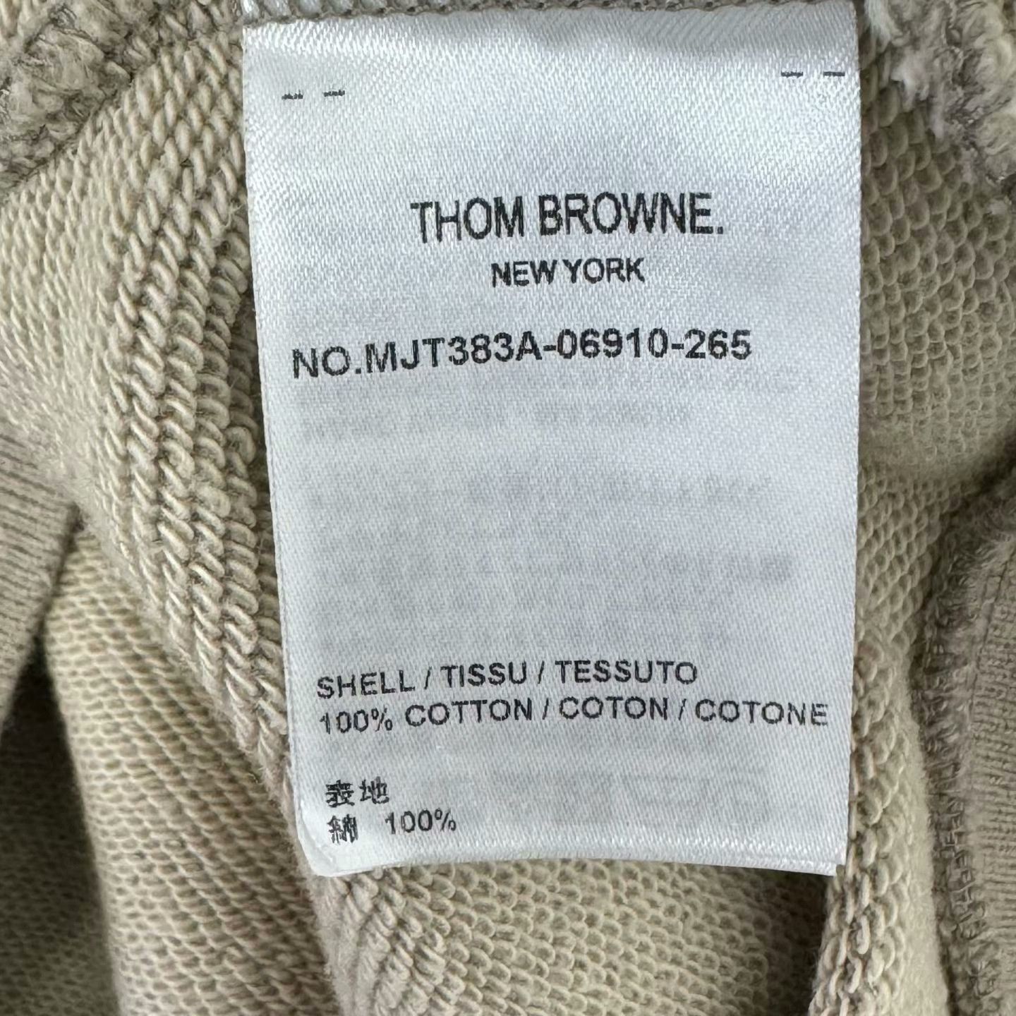 Thom Browne thom browne long sleeve sweatshirt with stripes Size US M / EU 48-50 / 2 - 5 Thumbnail