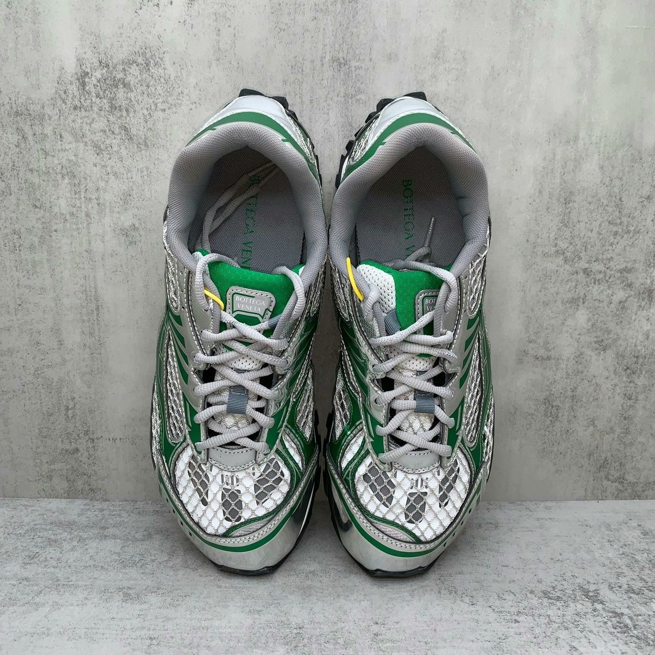 Bottega Veneta Bottega Veneta Orbit Green Gray Sneakers Size 42 Size US 9 / EU 42 - 3 Thumbnail