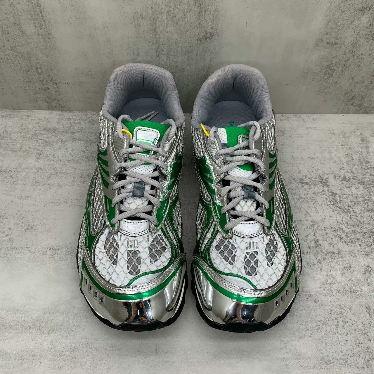 Bottega Veneta Bottega Veneta Orbit Green Gray Sneakers Size 42 Size US 9 / EU 42 - 7 Thumbnail