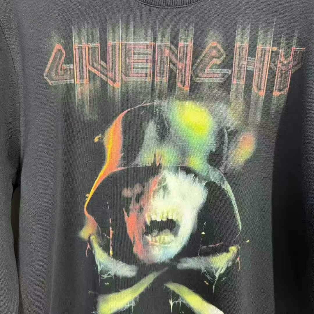 Givenchy givenchy skull graphic pullover sweatshirt Size US S / EU 44-46 / 1 - 3 Thumbnail