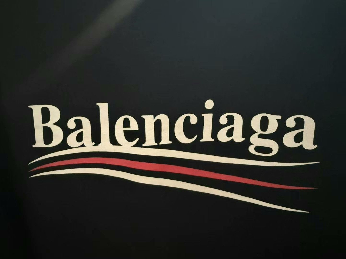 Balenciaga balenciaga black logo sweatshirt size xs Size US XS / EU 42 / 0 - 4 Thumbnail