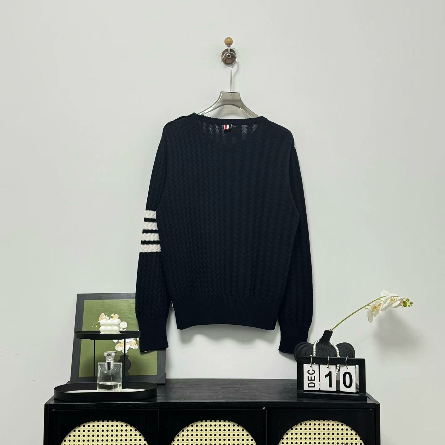 Thom Browne thom browne navy stripe sweater size 3 Size US M / EU 48-50 / 2 - 3 Thumbnail