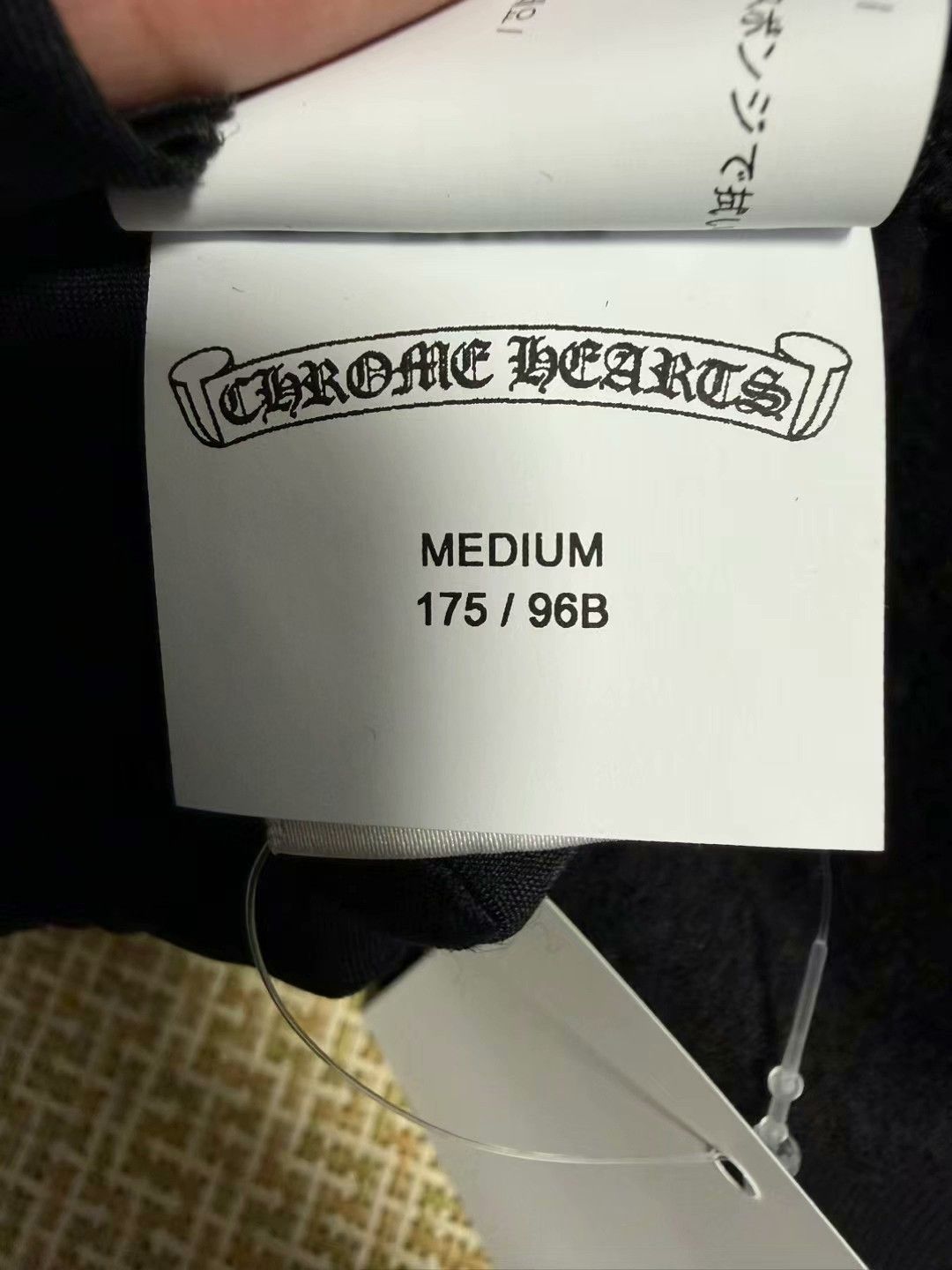 Chrome Hearts chrome hearts black half-zip sweatshirt Size US M / EU 48-50 / 2 - 8 Thumbnail
