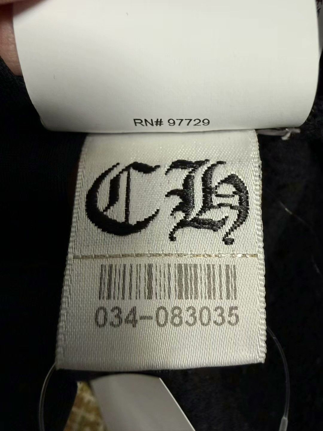 Chrome Hearts chrome hearts black half-zip sweatshirt Size US M / EU 48-50 / 2 - 9 Thumbnail