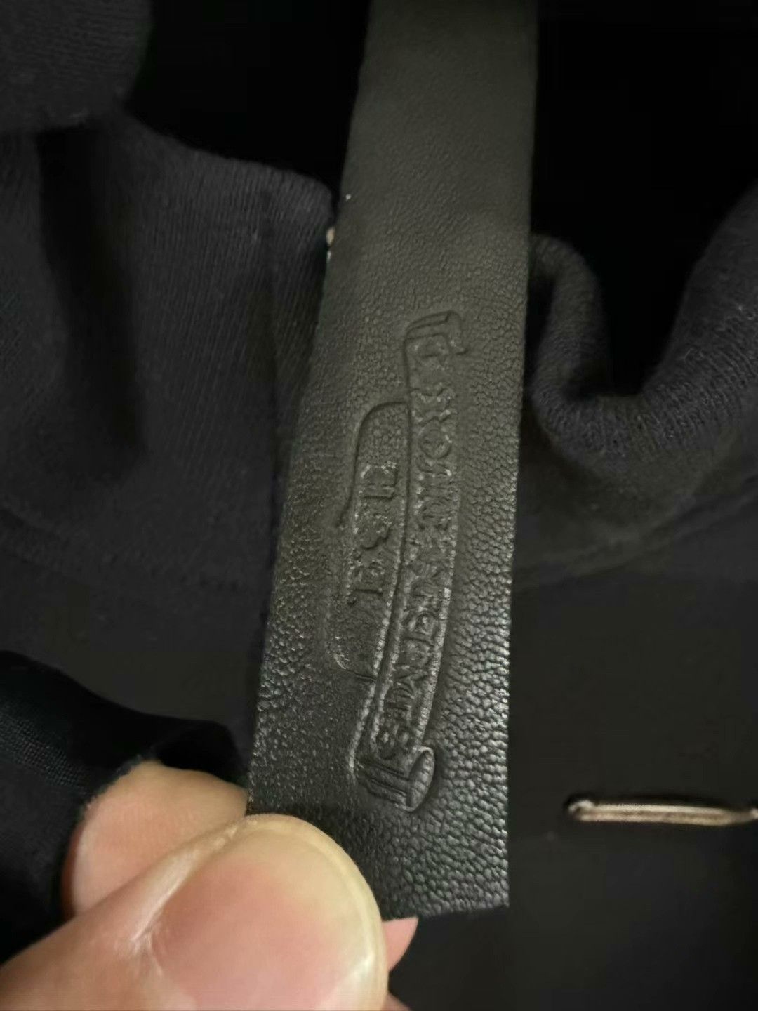 Chrome Hearts chrome hearts black half-zip sweatshirt Size US M / EU 48-50 / 2 - 6 Thumbnail