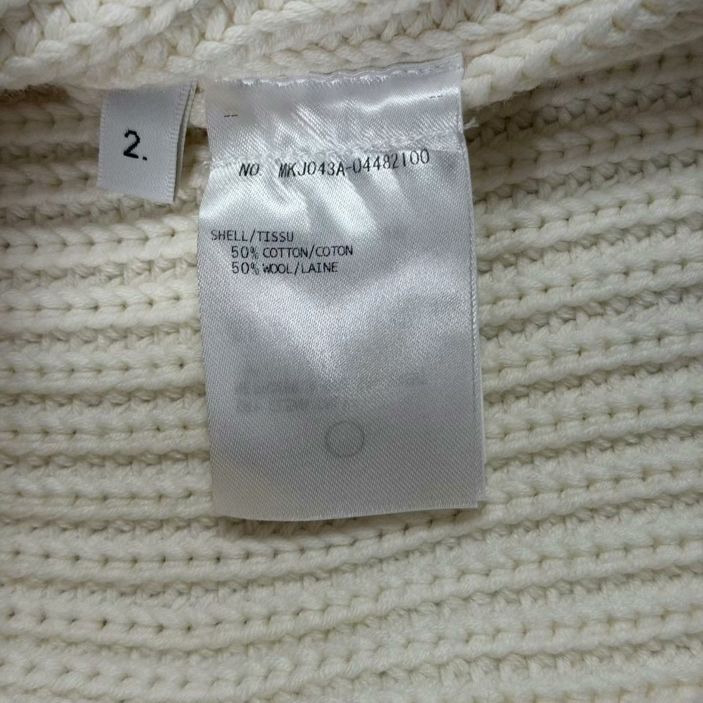 Thom Browne thom browne cream striped wool cardigan Size US S / EU 44-46 / 1 - 4 Thumbnail