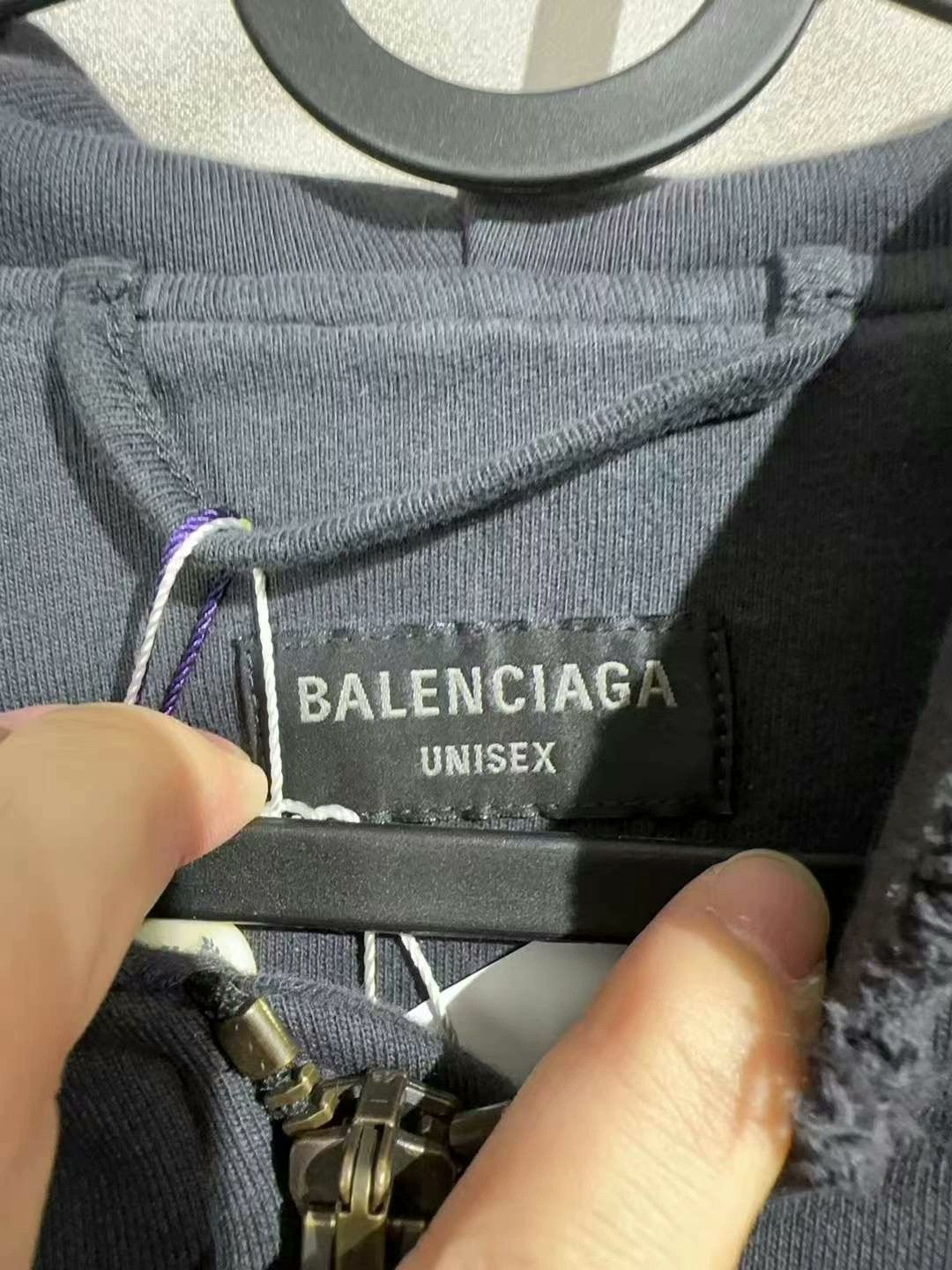 Balenciaga balenciaga reversible logo zip hoodie Size XXS / US 00 / IT 34 - 4 Thumbnail