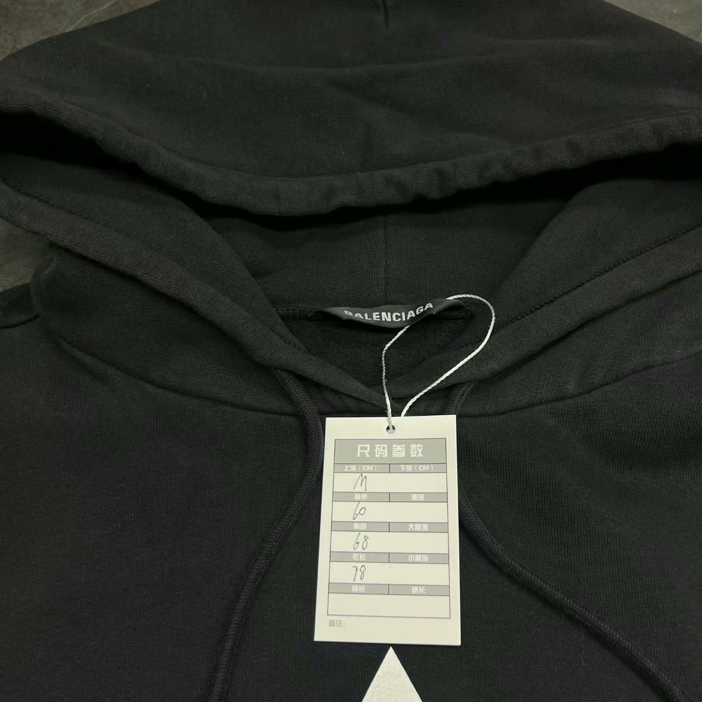 Balenciaga balenciaga wifi logo black hoodie Size US M / EU 48-50 / 2 - 4 Thumbnail
