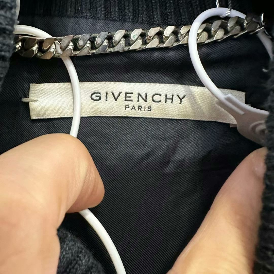 Givenchy givenchy leather bomber jacket with stars Size US L / EU 52-54 / 3 - 3 Thumbnail