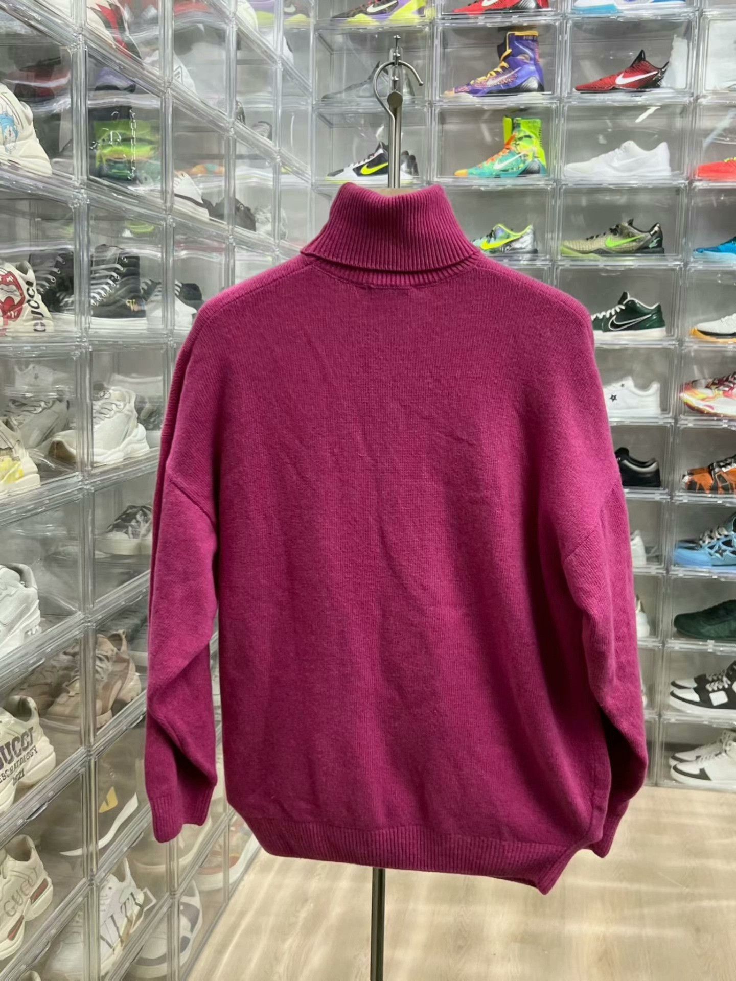 Balenciaga balenciaga pink turtleneck sweater size small Size S / US 4 / IT 40 - 5 Thumbnail