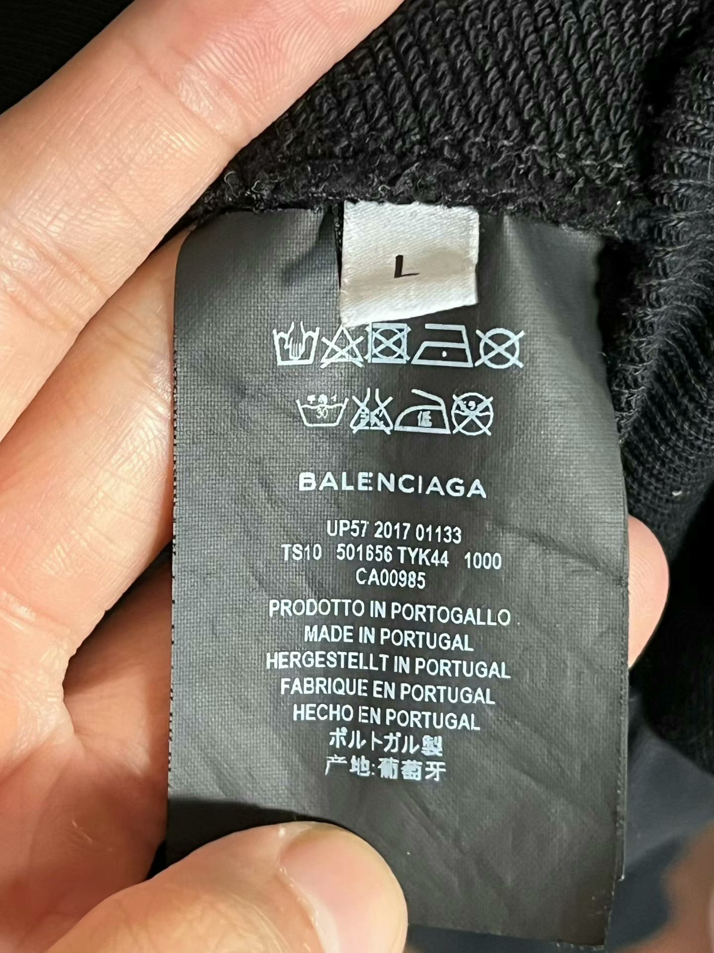 Balenciaga Balenciaga Black Pink Logo Hoodie Size L Size US L / EU 52-54 / 3 - 3 Thumbnail