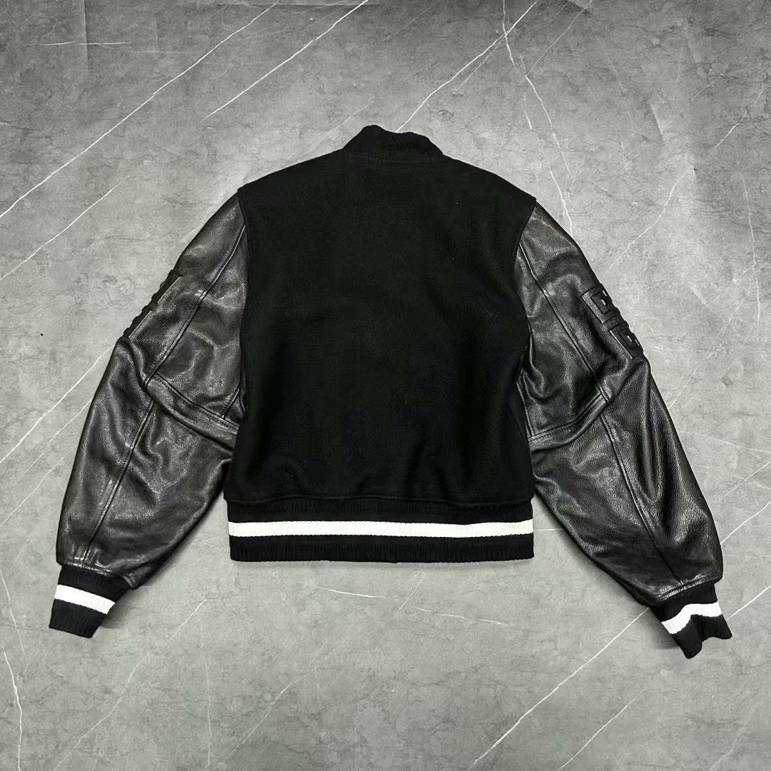 Givenchy givenchy leather sleeve baseball jacket size 36 Size US S / EU 44-46 / 1 - 2 Thumbnail