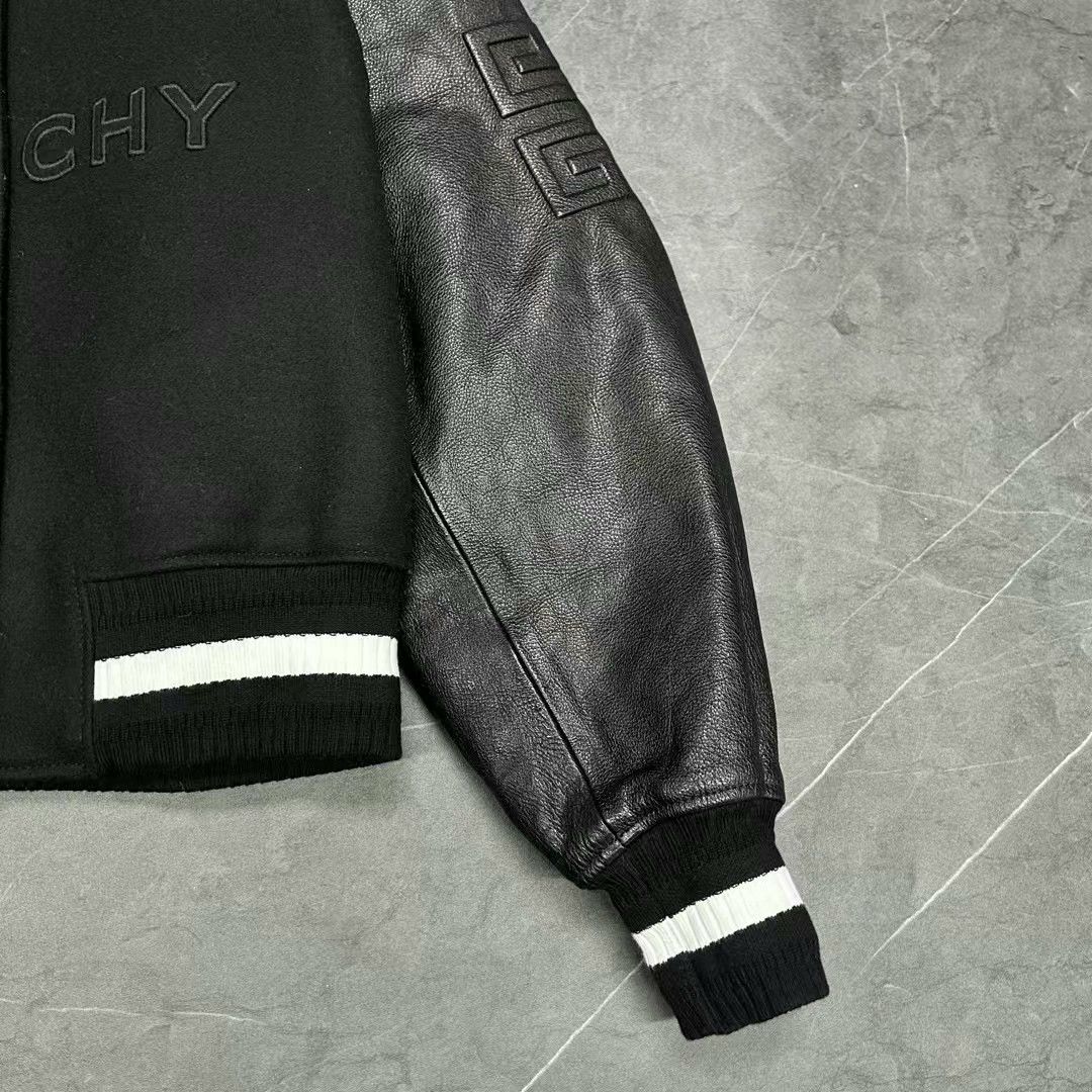 Givenchy givenchy leather sleeve baseball jacket size 36 Size US S / EU 44-46 / 1 - 4 Thumbnail