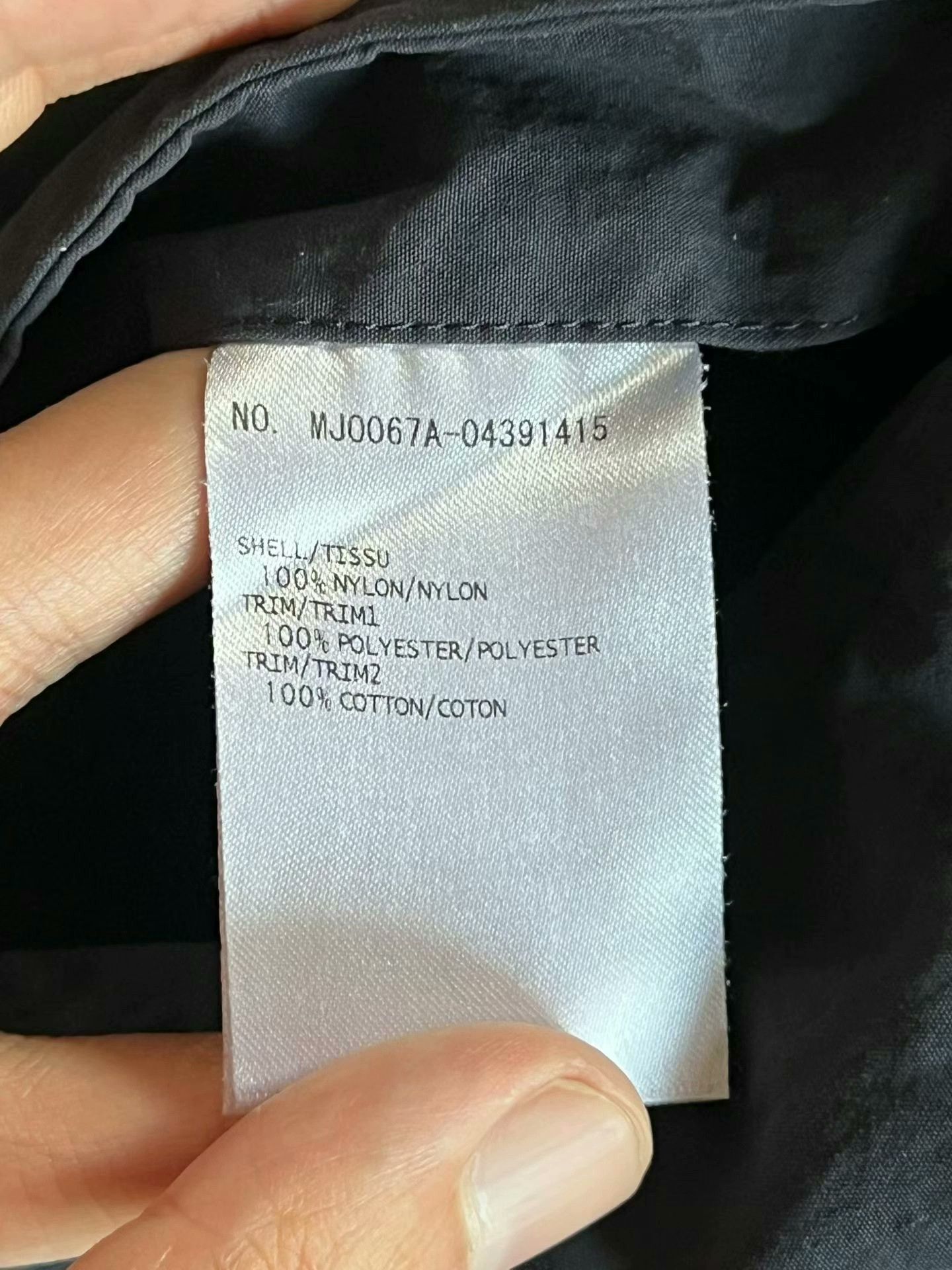Thom Browne Thom Browne Blue Stripe Sleeve Nylon Jacket Size US M / EU 48-50 / 2 - 5 Thumbnail