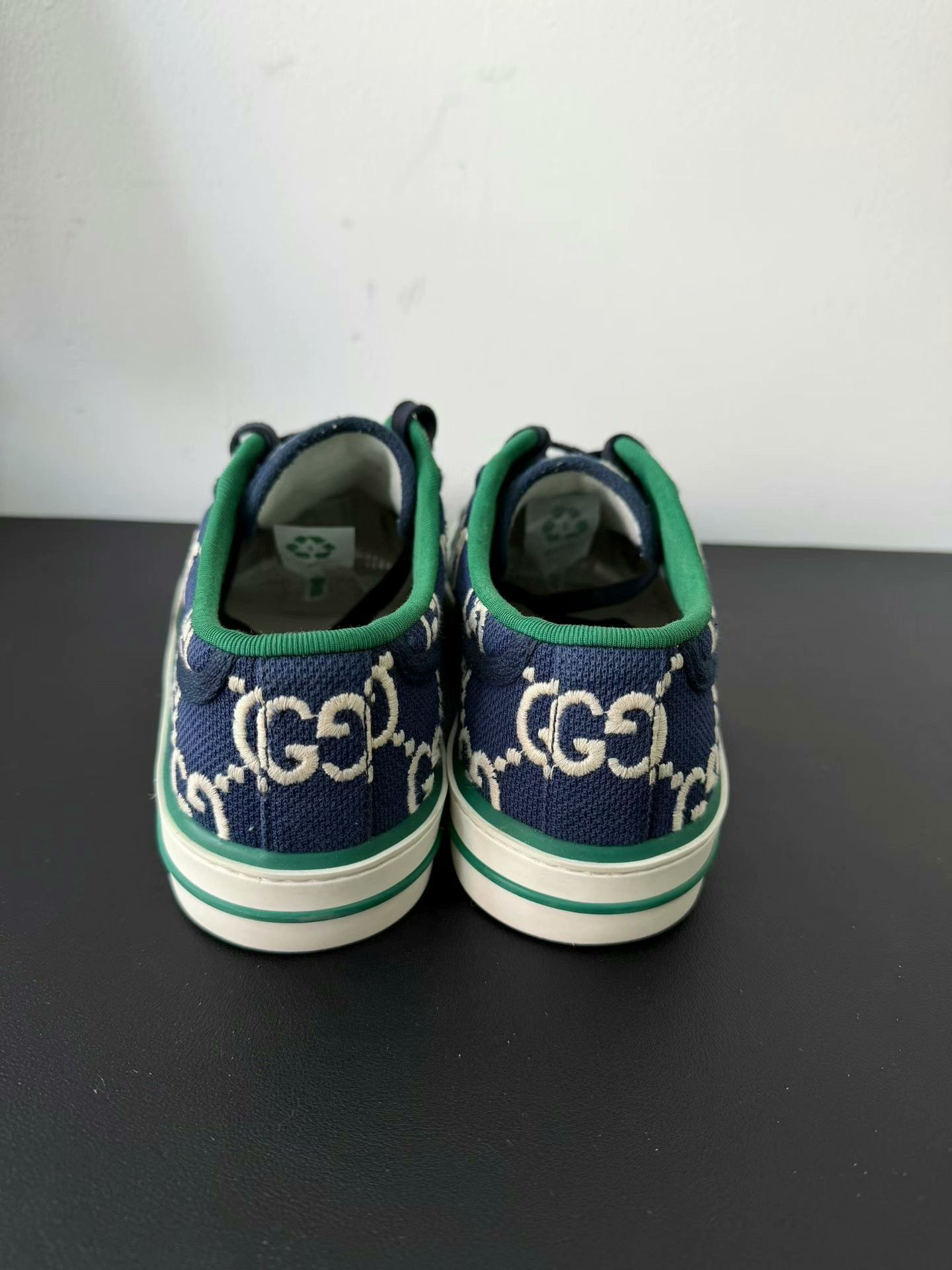 Gucci gucci 1977 vintage sneakers in navy green Size US 9.5 / EU 42-43 - 4 Thumbnail