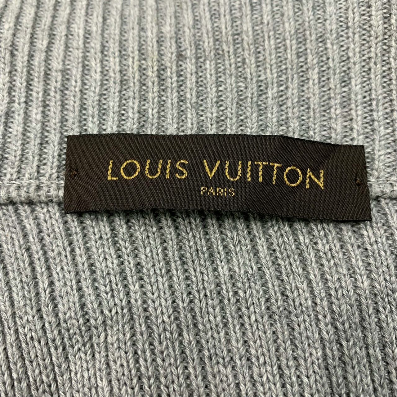 Louis Vuitton gray suede knit bomber jacket Size US M / EU 48-50 / 2 - 5 Thumbnail