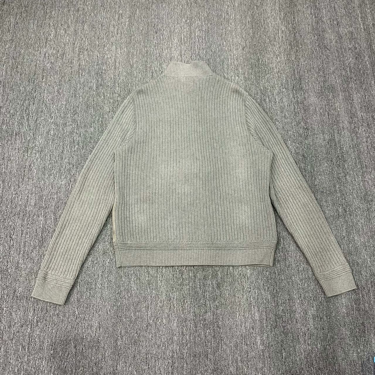 Louis Vuitton gray suede knit bomber jacket Size US M / EU 48-50 / 2 - 2 Thumbnail