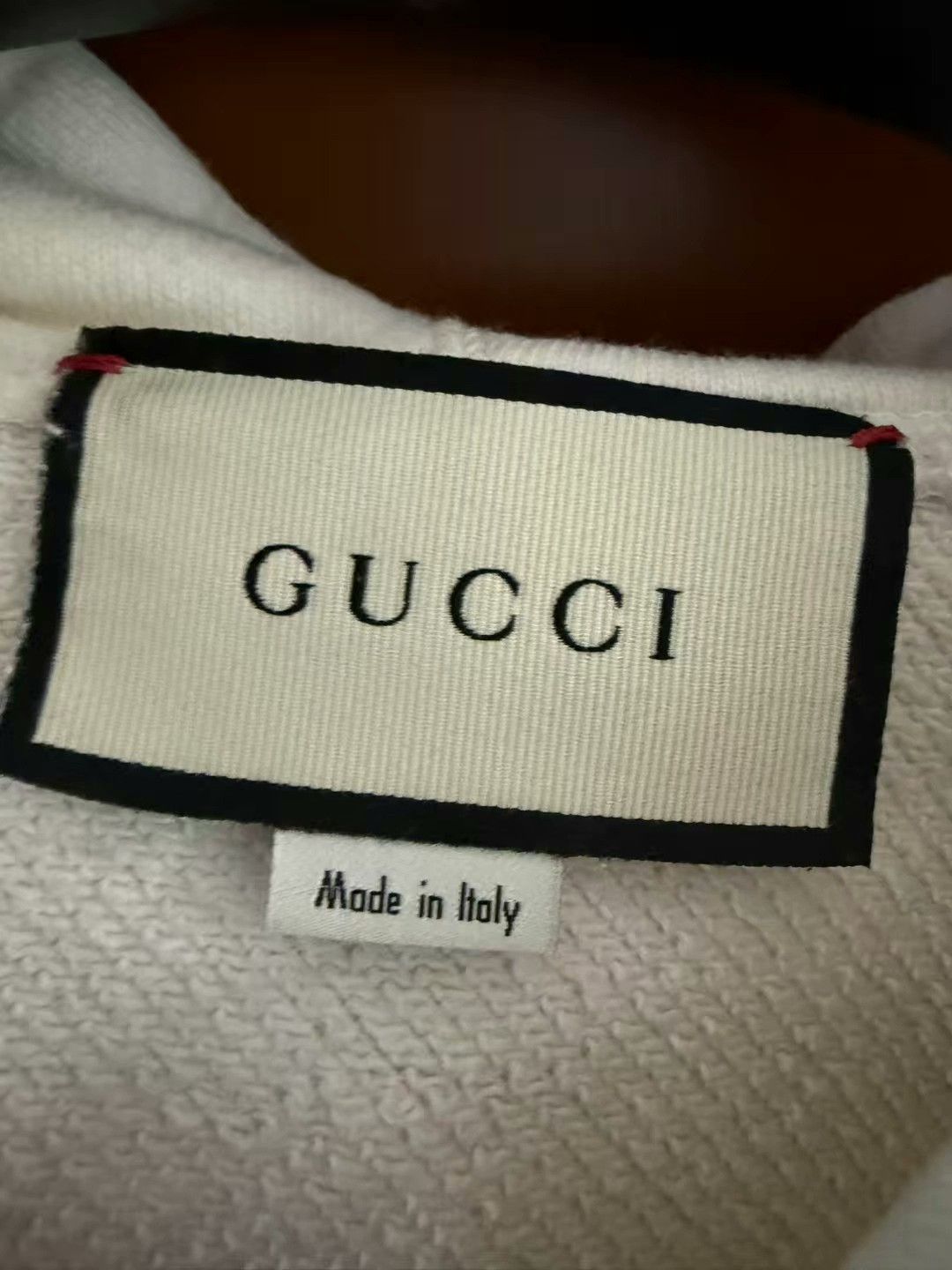Gucci gucci white logo hoodie size xs Size US XS / EU 42 / 0 - 3 Thumbnail