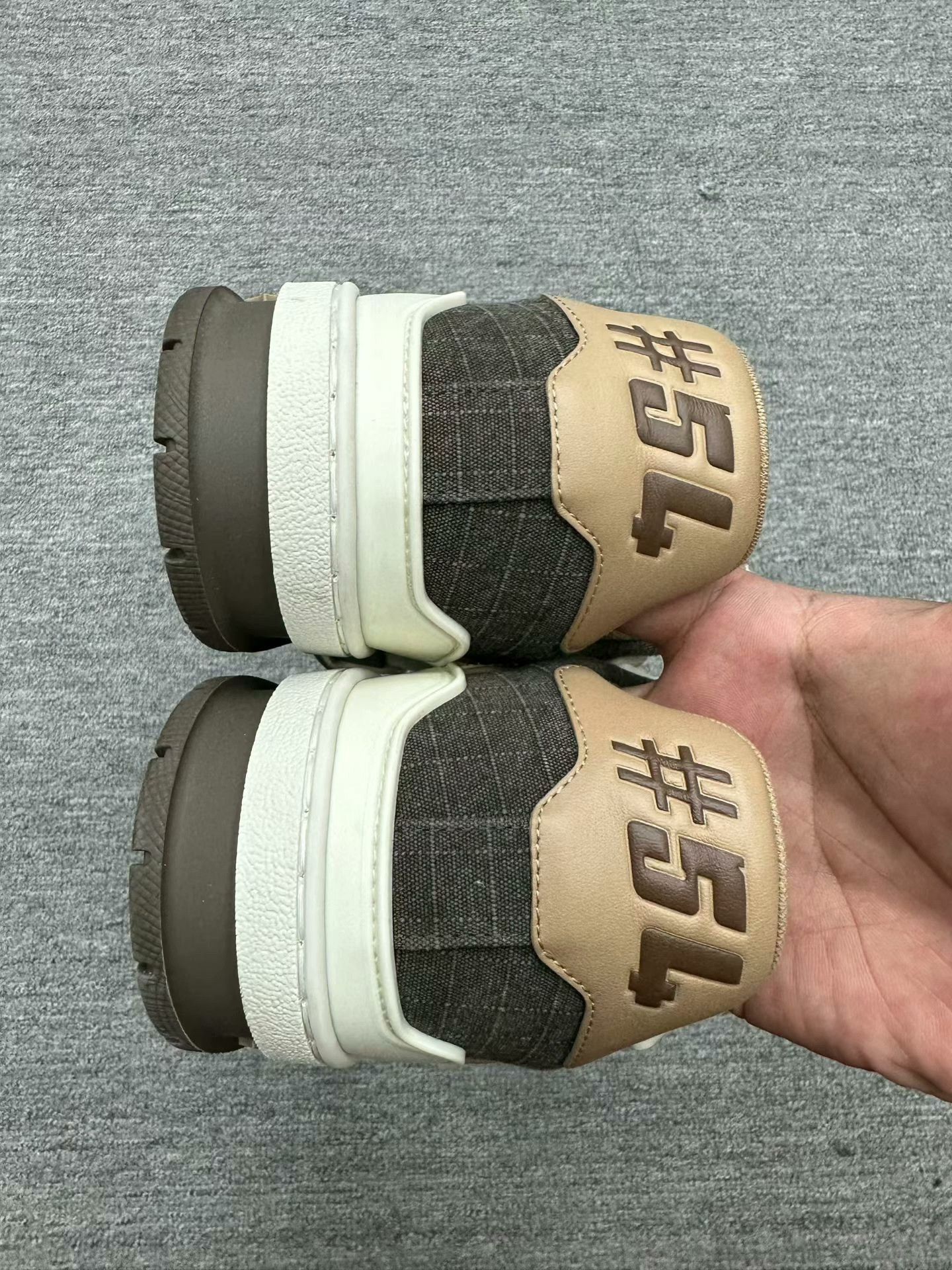 Louis Vuitton lv trainer sneakers with checkered design Size US 6.5 / EU 39-40 - 3 Thumbnail