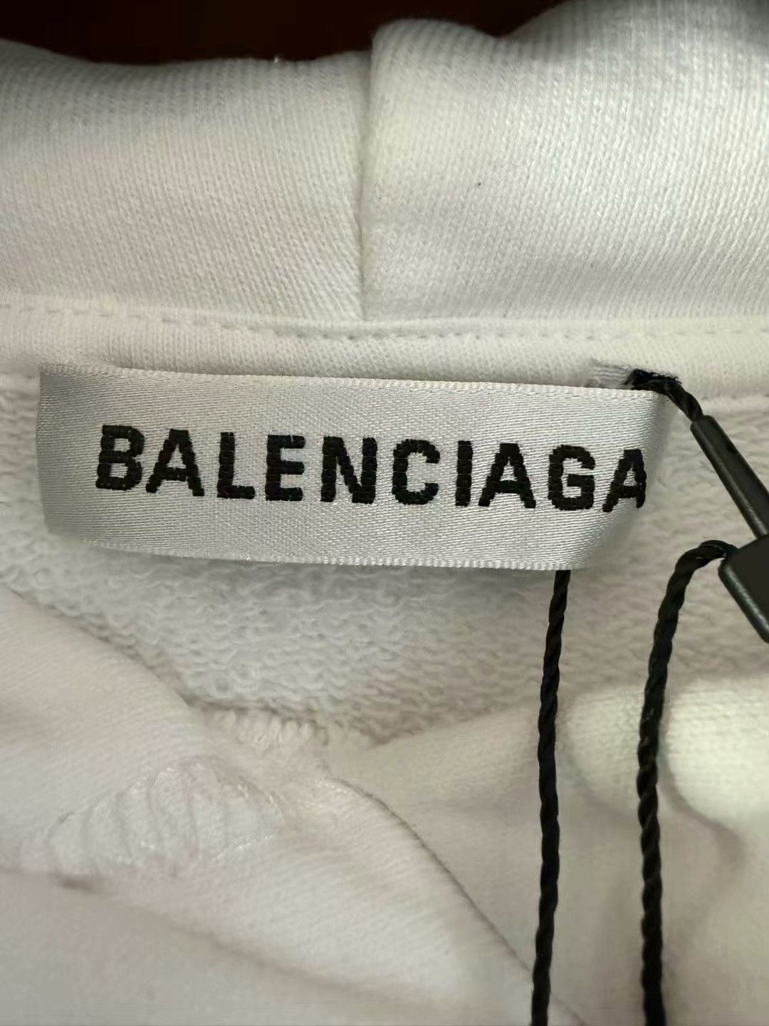 Balenciaga balenciaga logo hoodie in white size small Size US S / EU 44-46 / 1 - 3 Thumbnail