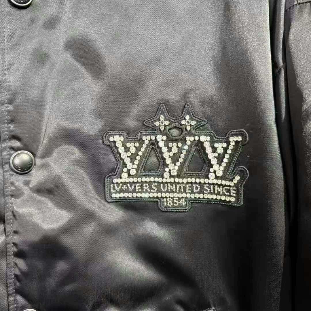 Louis Vuitton louis vuitton 25 new rhinestone baseball jacket Size US XXL / EU 58 / 5 - 3 Thumbnail
