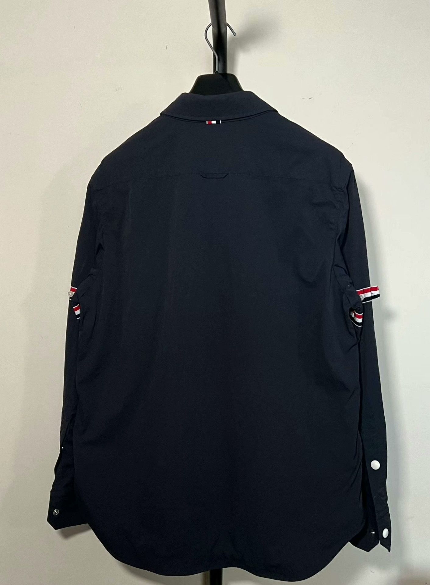 Thom Browne Thom Browne Navy Color Block Jacket Size US M / EU 48-50 / 2 - 5 Thumbnail