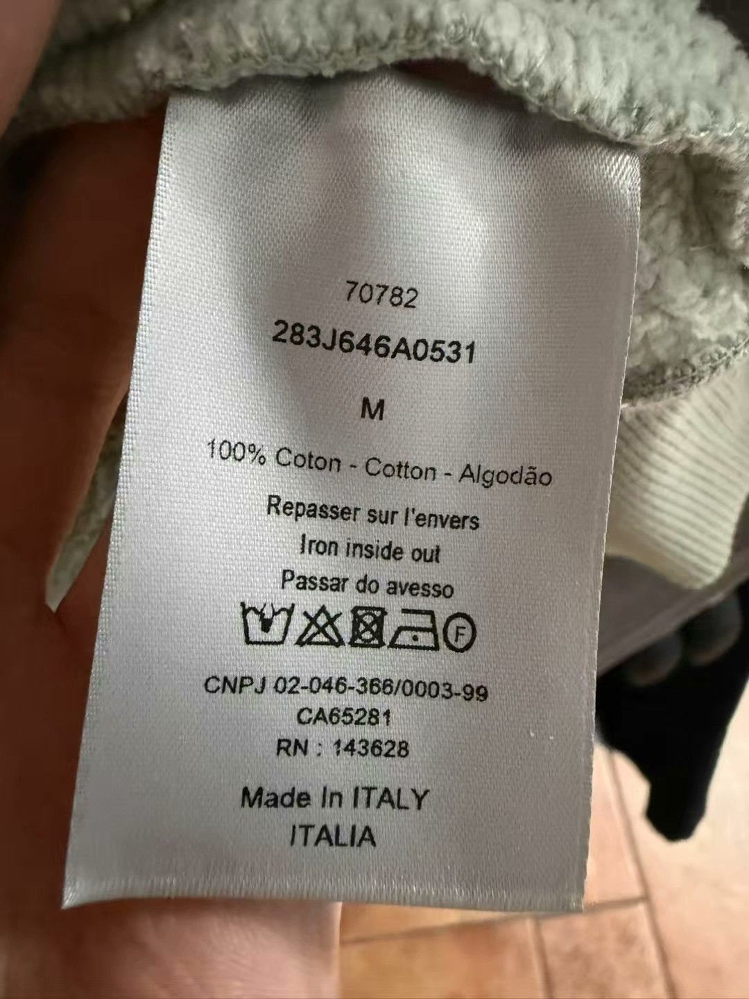 Dior dior x travis scott collaboration sweatshirt Size US M / EU 48-50 / 2 - 4 Thumbnail