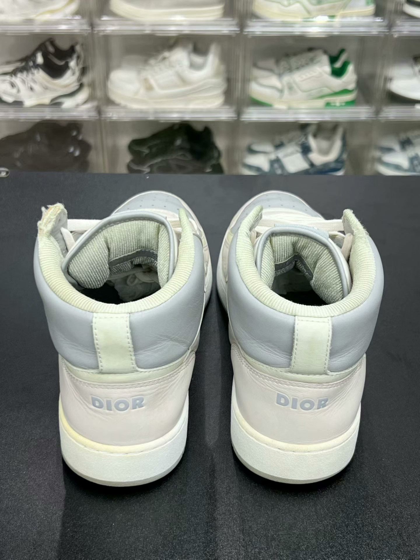 Dior dior b27 logo high-top sneakers in white Size US 9 / EU 42 - 7 Thumbnail