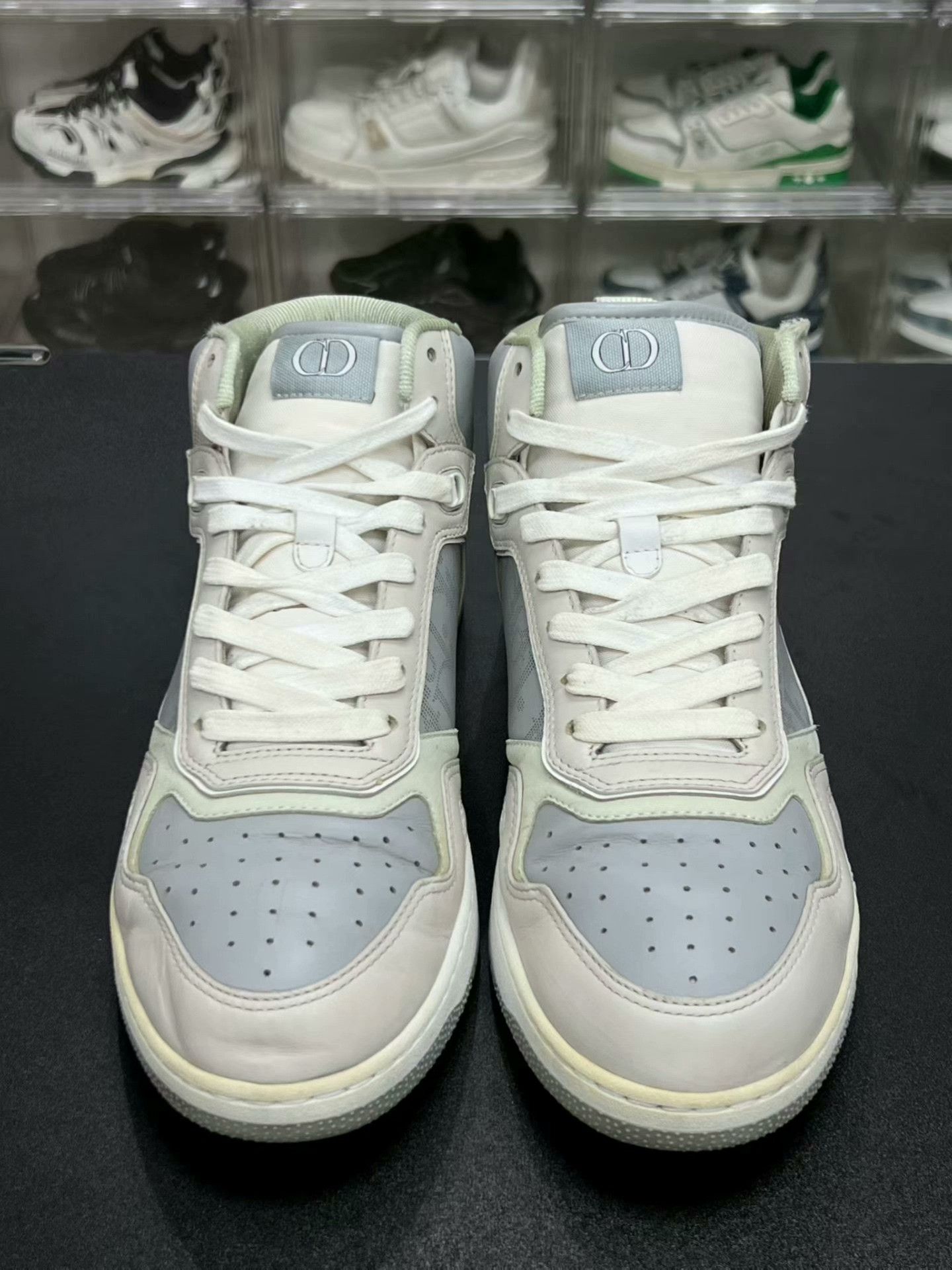 Dior dior b27 logo high-top sneakers in white Size US 9 / EU 42 - 2 Thumbnail