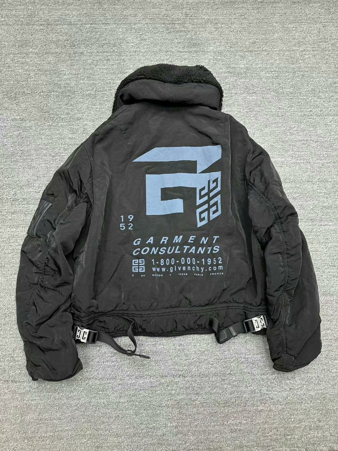 Givenchy Givenchy 22fw Lamb Wool Hybrid Jacket Size US M / EU 48-50 / 2 - 2 Thumbnail